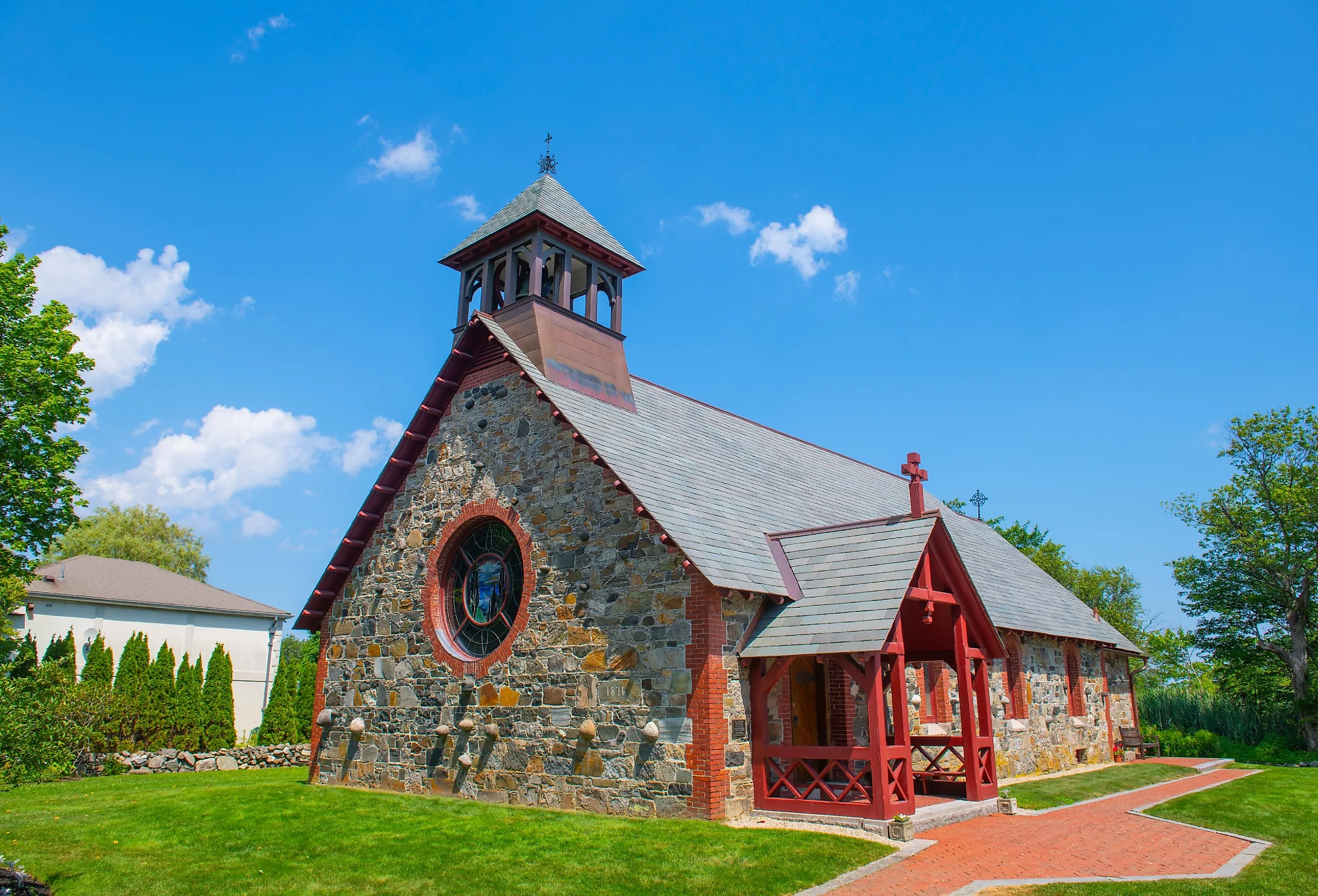 St. Andrew's by the Sea Episcopal Chapel in Rye, New Hampshire.