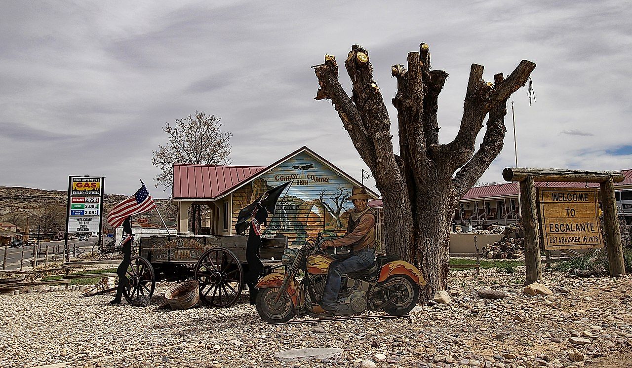 Downtown Escalante, Utah.