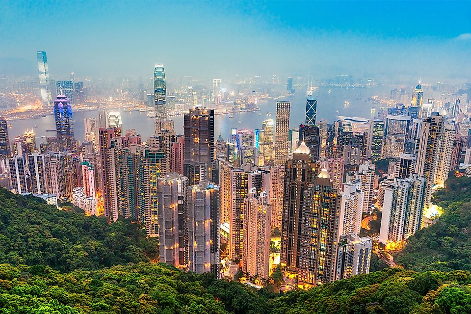 Hong Kong is located in East Asia.