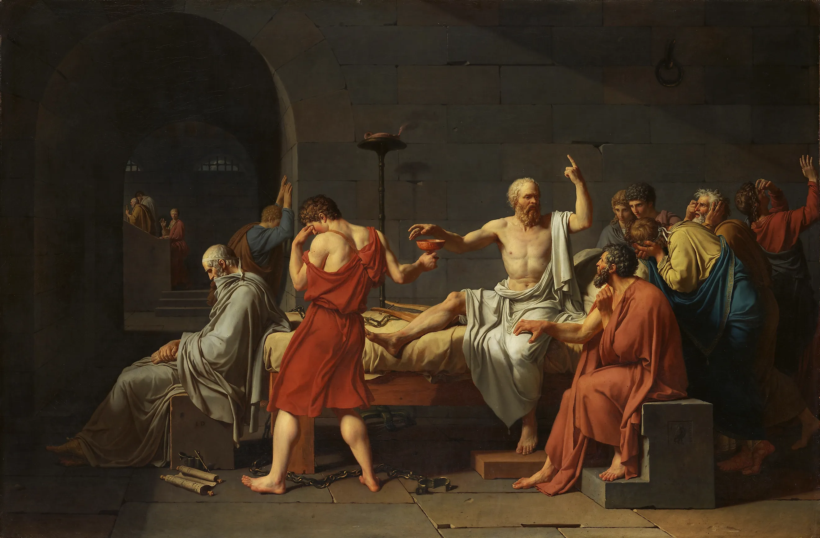 The Death of Socrates was one of the most controversial happenings in ancient Greece.