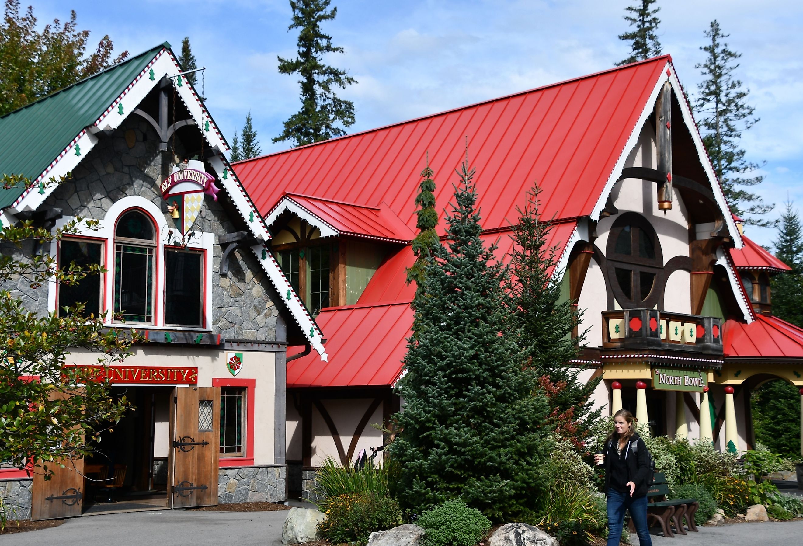 Santas Village amusement park in Jefferson, New Hampshire. Image credit Ritu Manoj Jethani via Shutterstock