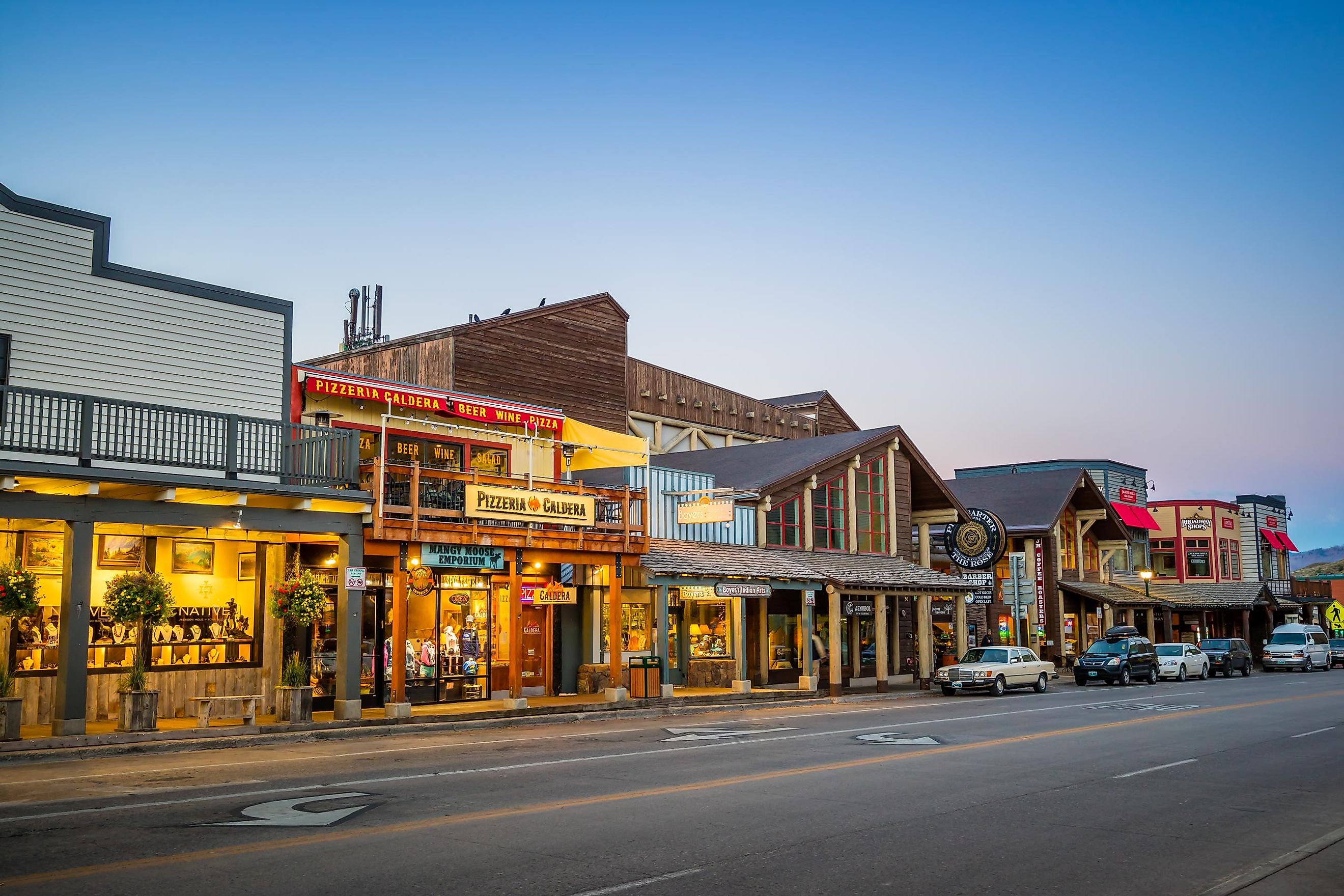 Downtown Jackson Hole Wyoming