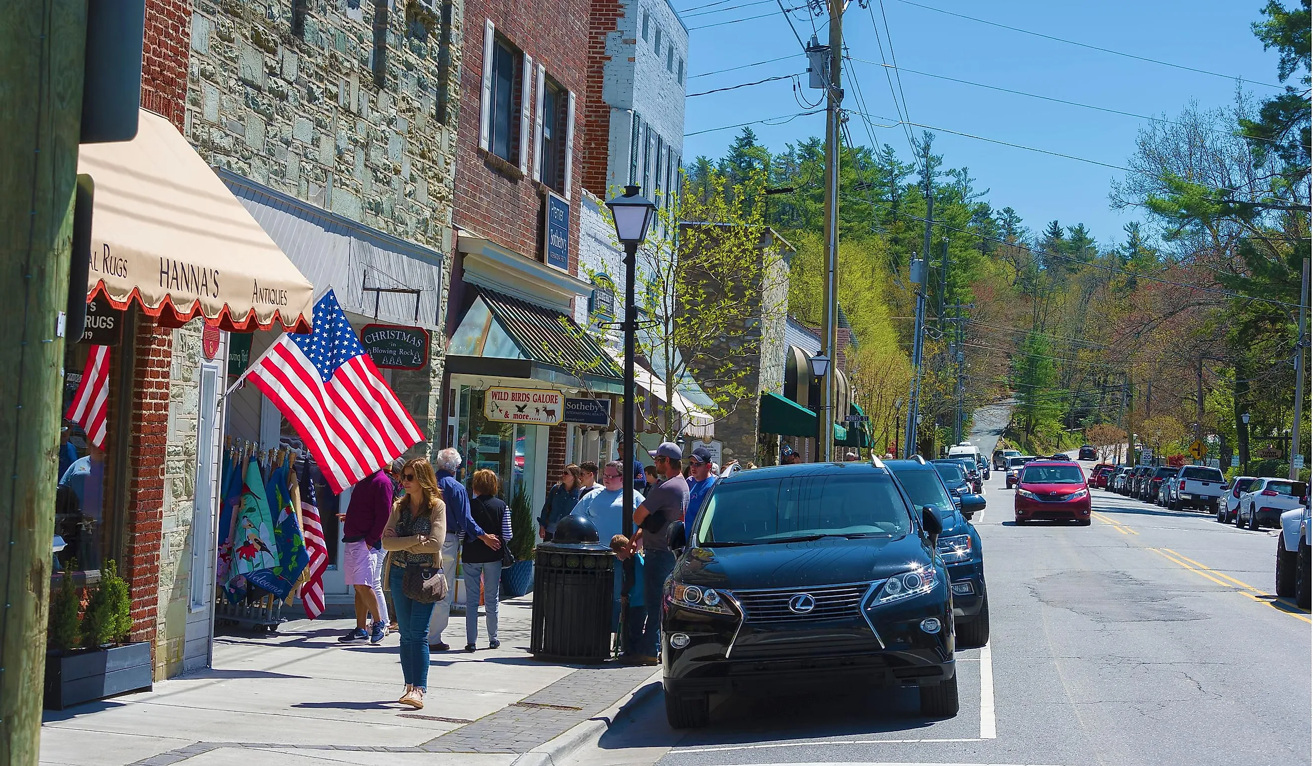 Blowing Rock, North Carolina,USA. Editorial Credit: Dee Browning / Shutterstock.com