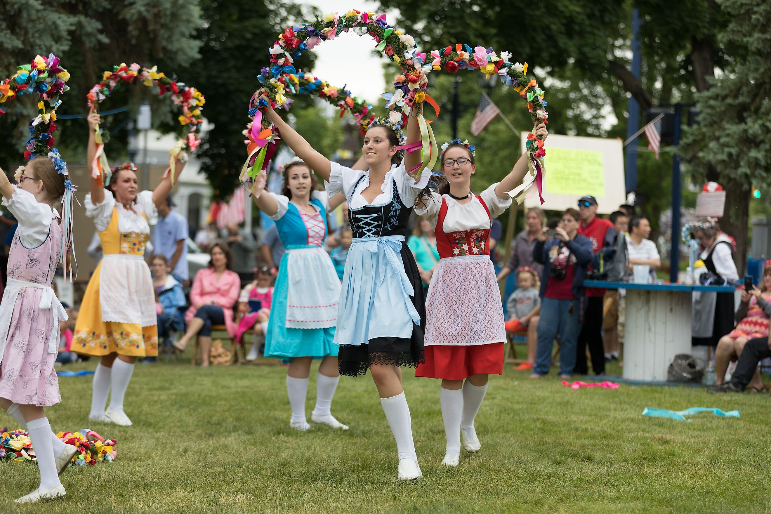 Bavarian Festival in Frankenmuth, Michigan. Image credit Roberto Galan via Shutterstock.