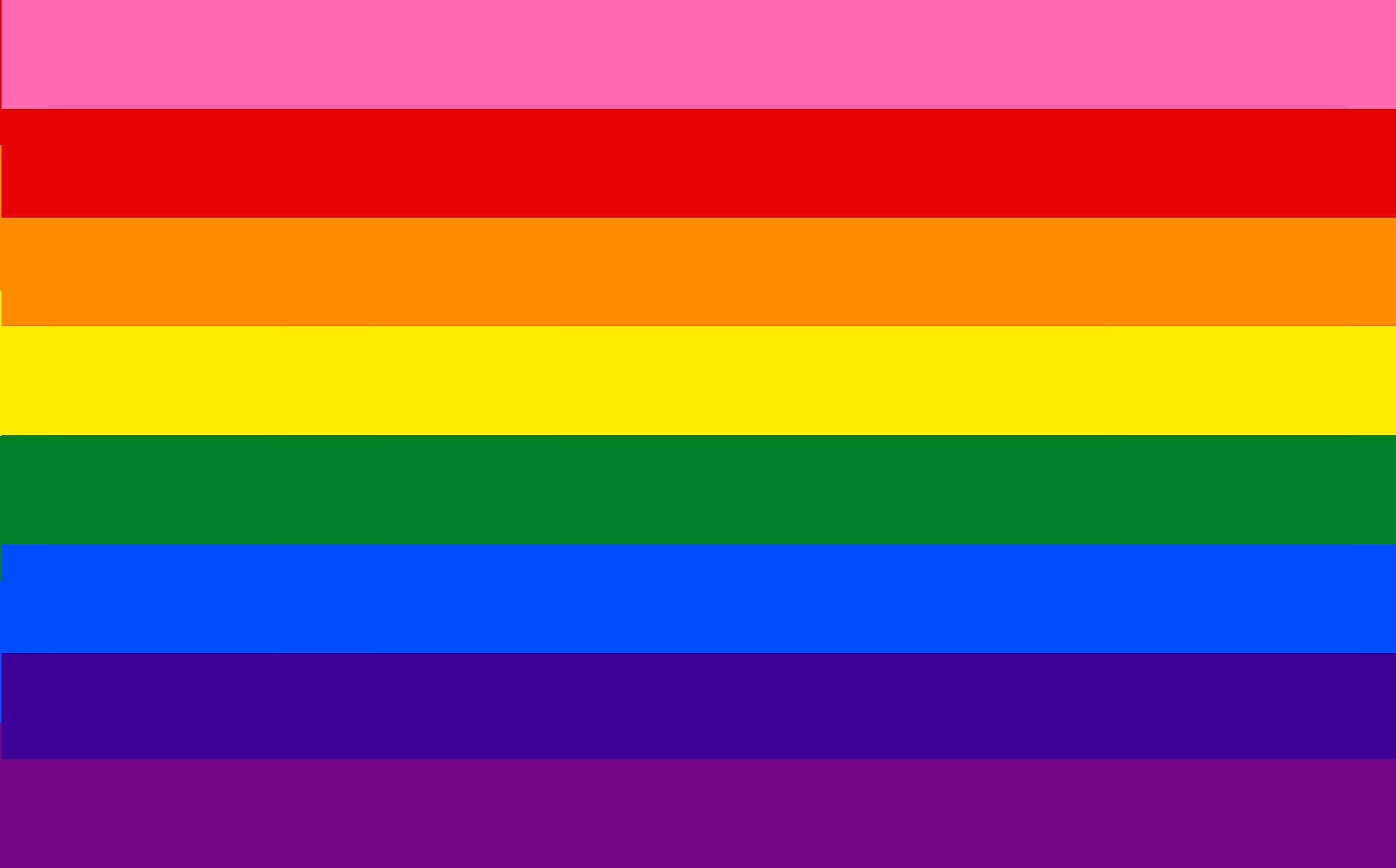 How The LGBT Rainbow Flag Came To Be WorldAtlas