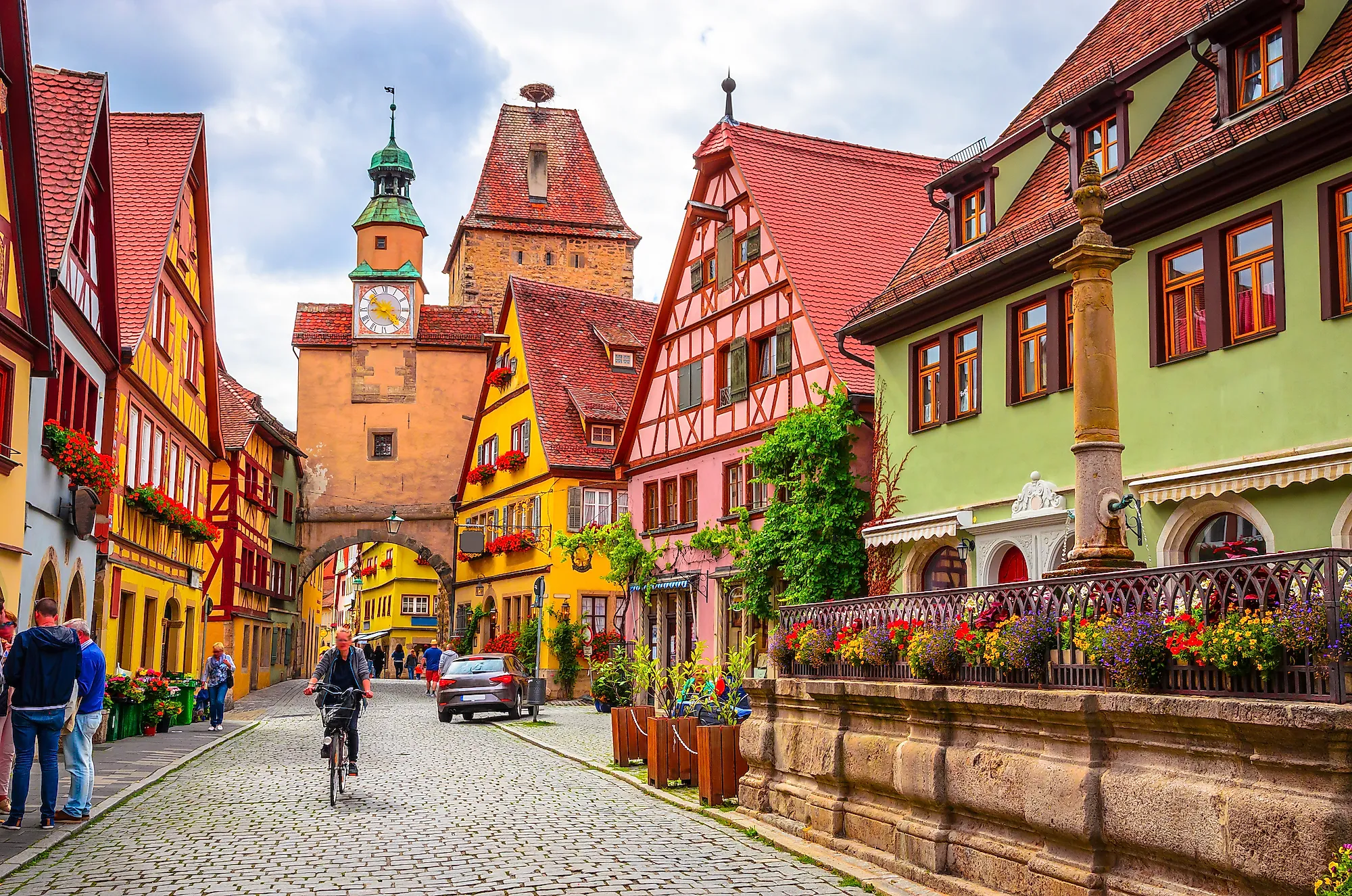Rothenburg ob der Tauber, Germany. 