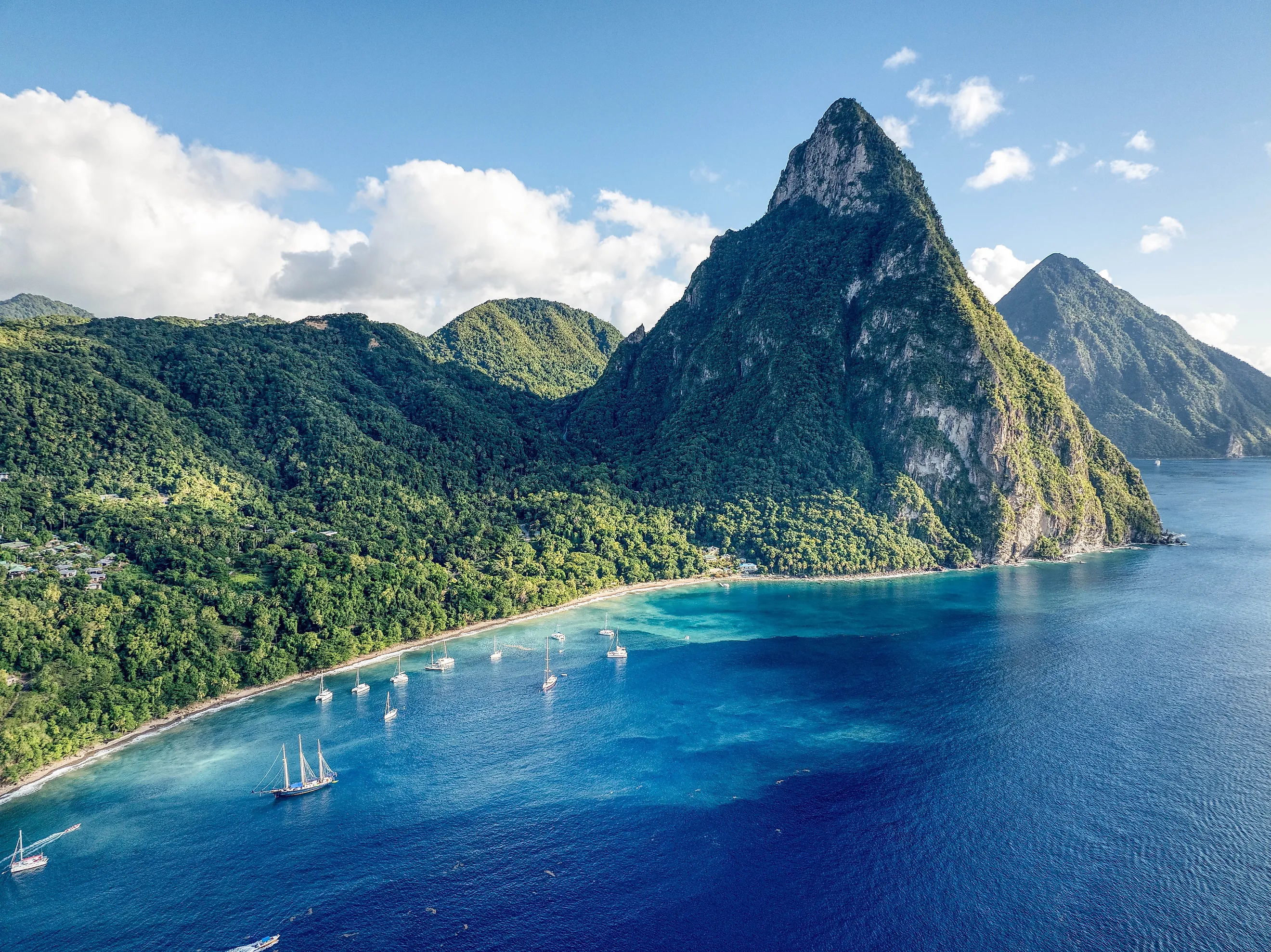 Saint Lucia or Saint Lucie is an island nation in the Caribbean. 
