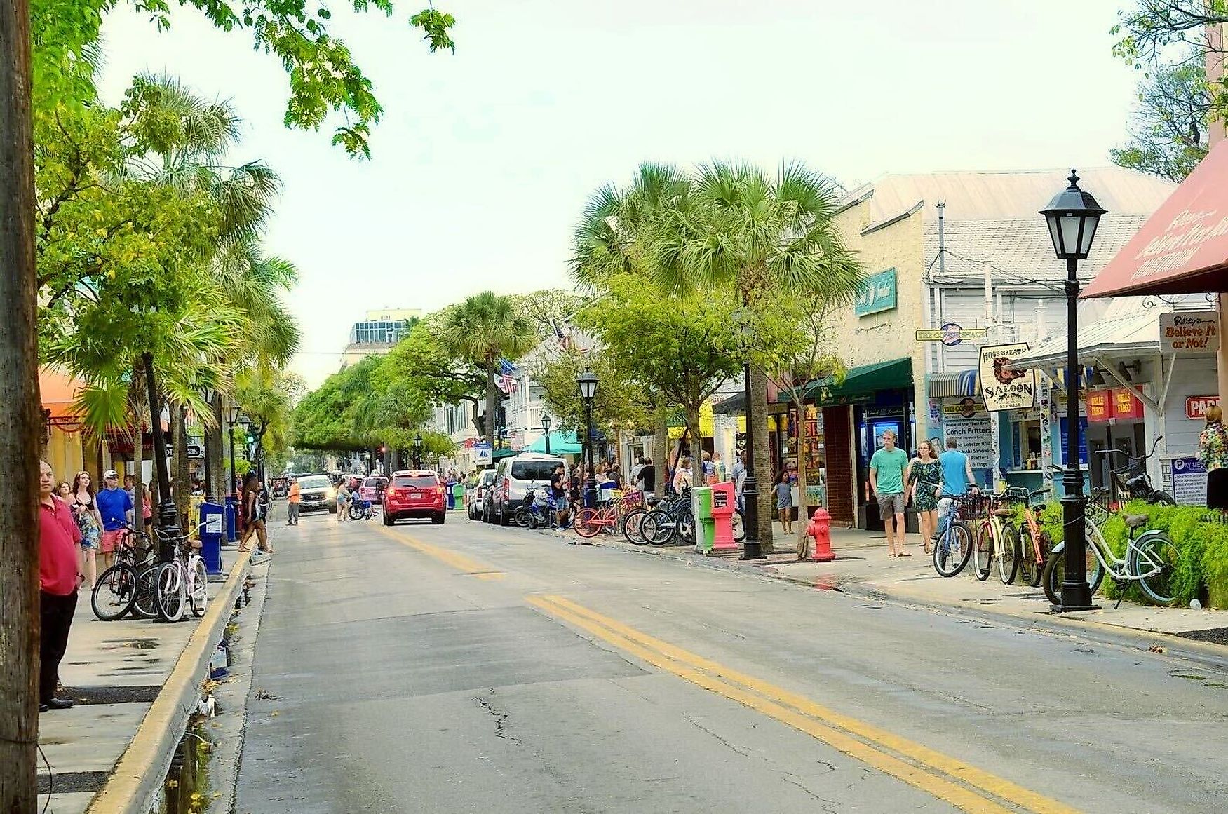 street view in Key West, Florida