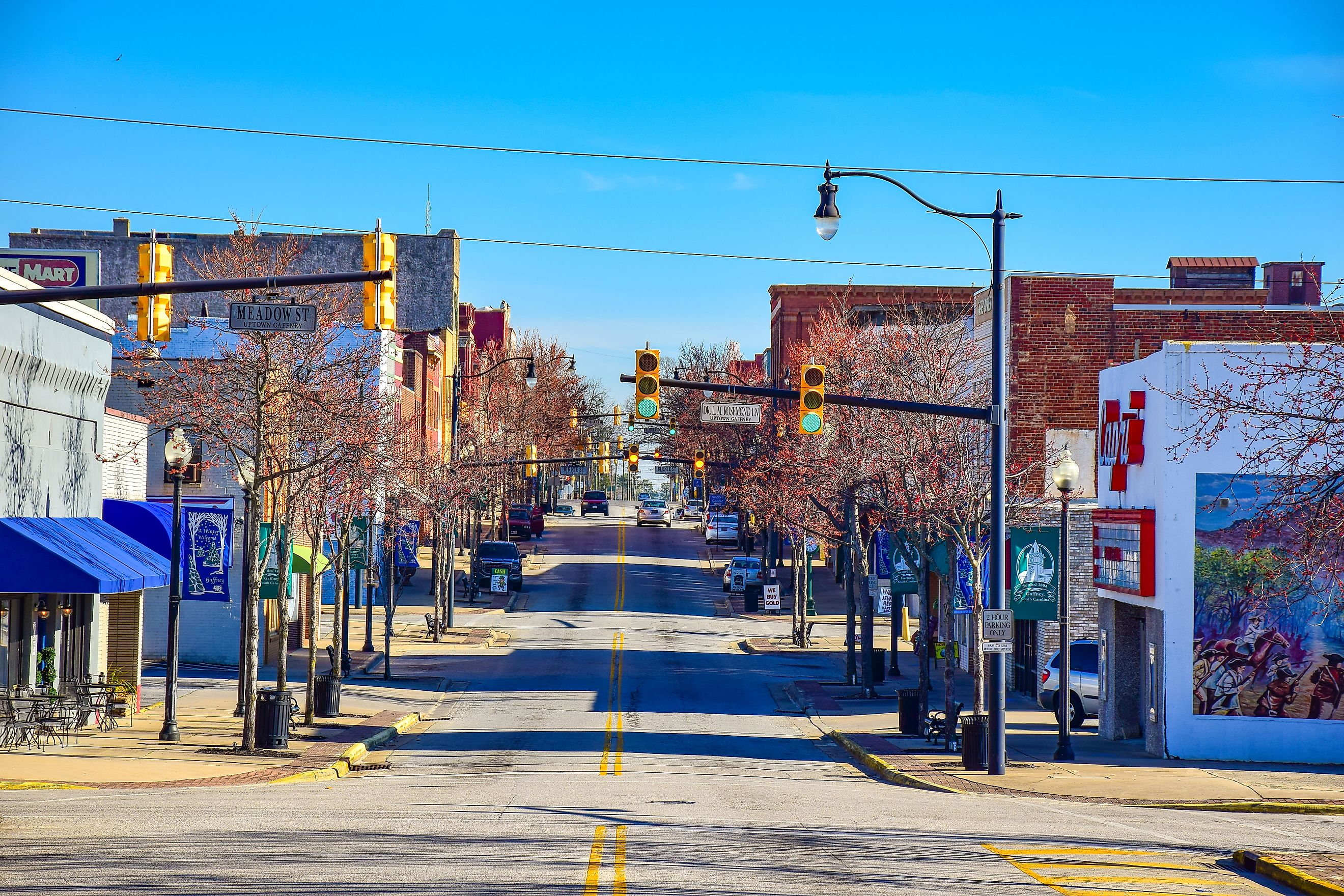 Gaffney South Carolina Downtown