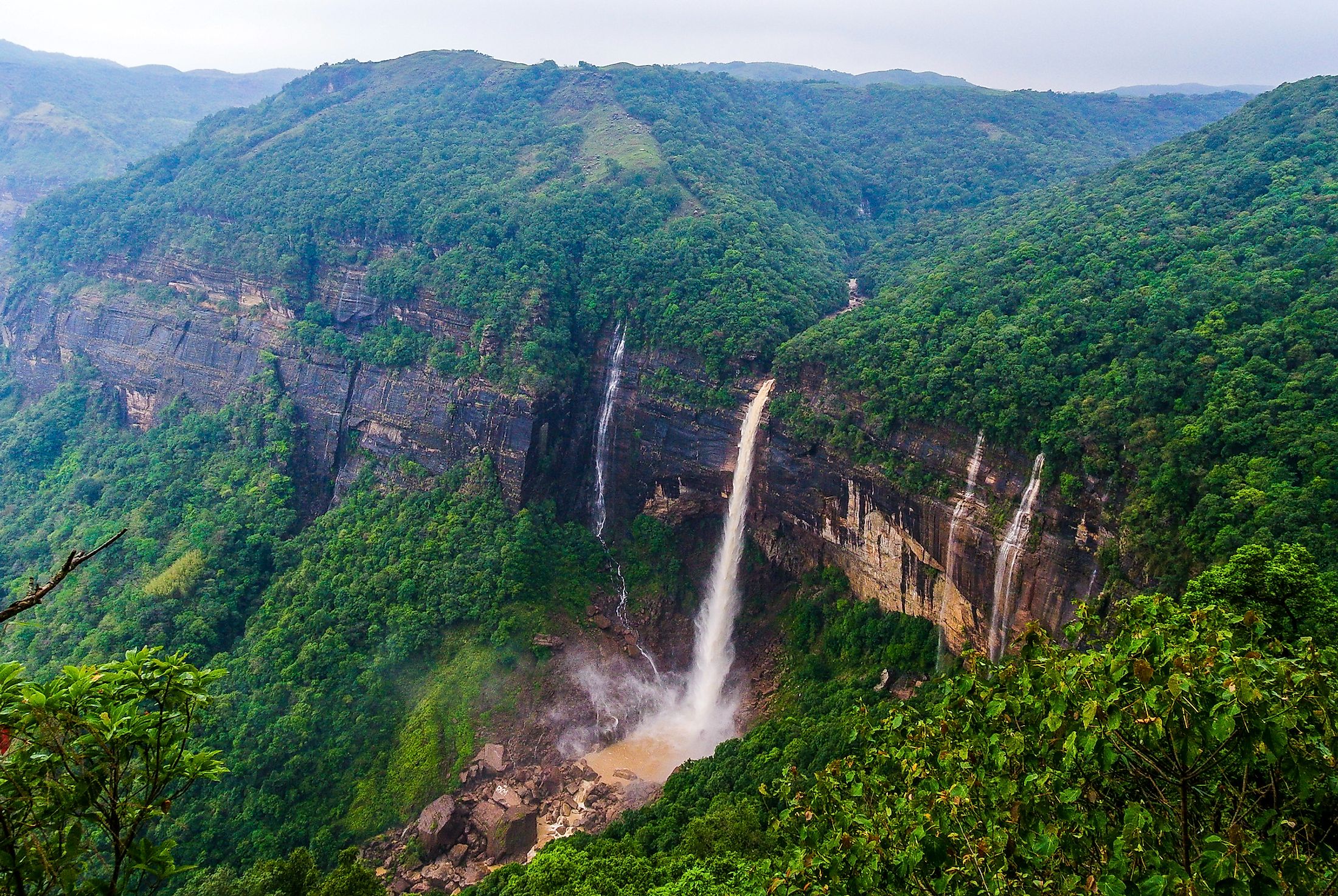 Nohkalikai Falls