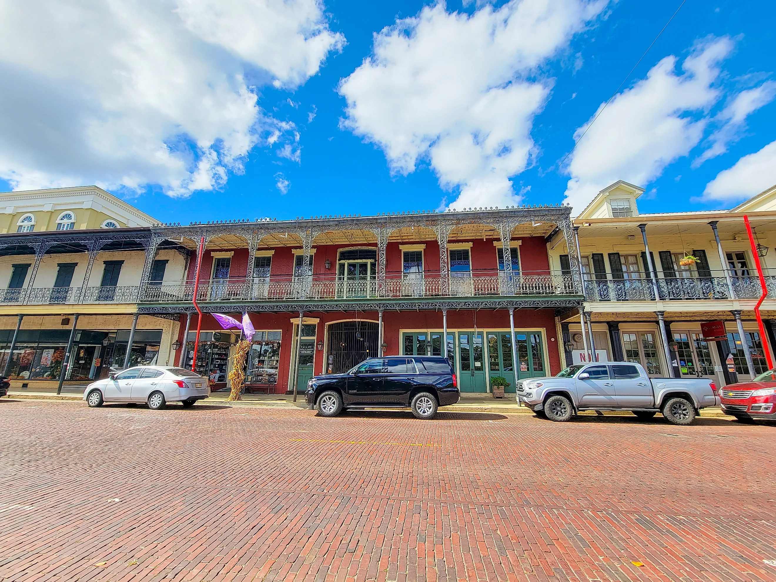 Downtown Natchitoches, Louisiana. Editorial credit: AshleyGary / Shutterstock.com