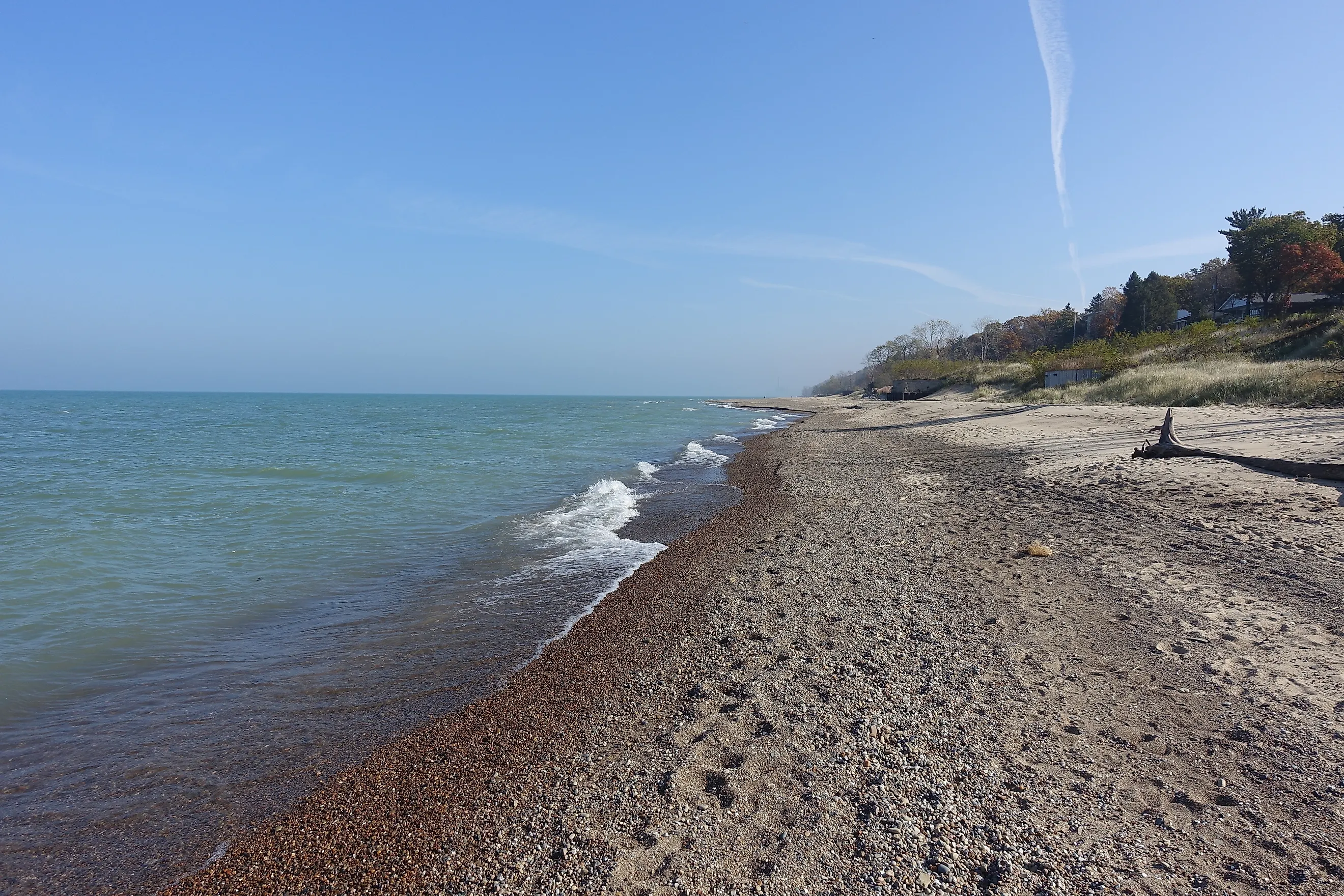 Lake Erie Beach. 