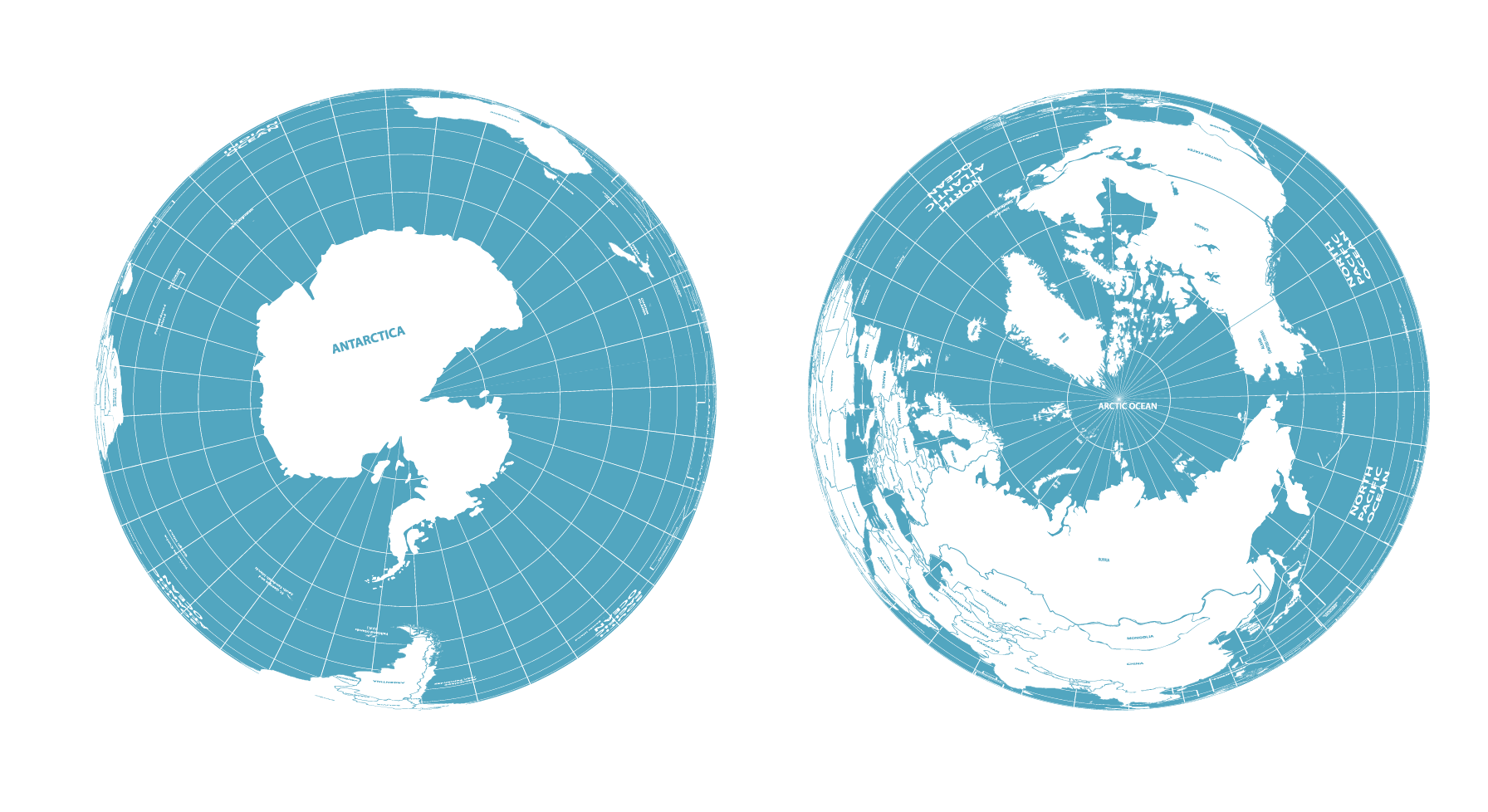 Arctic and Antarctic.