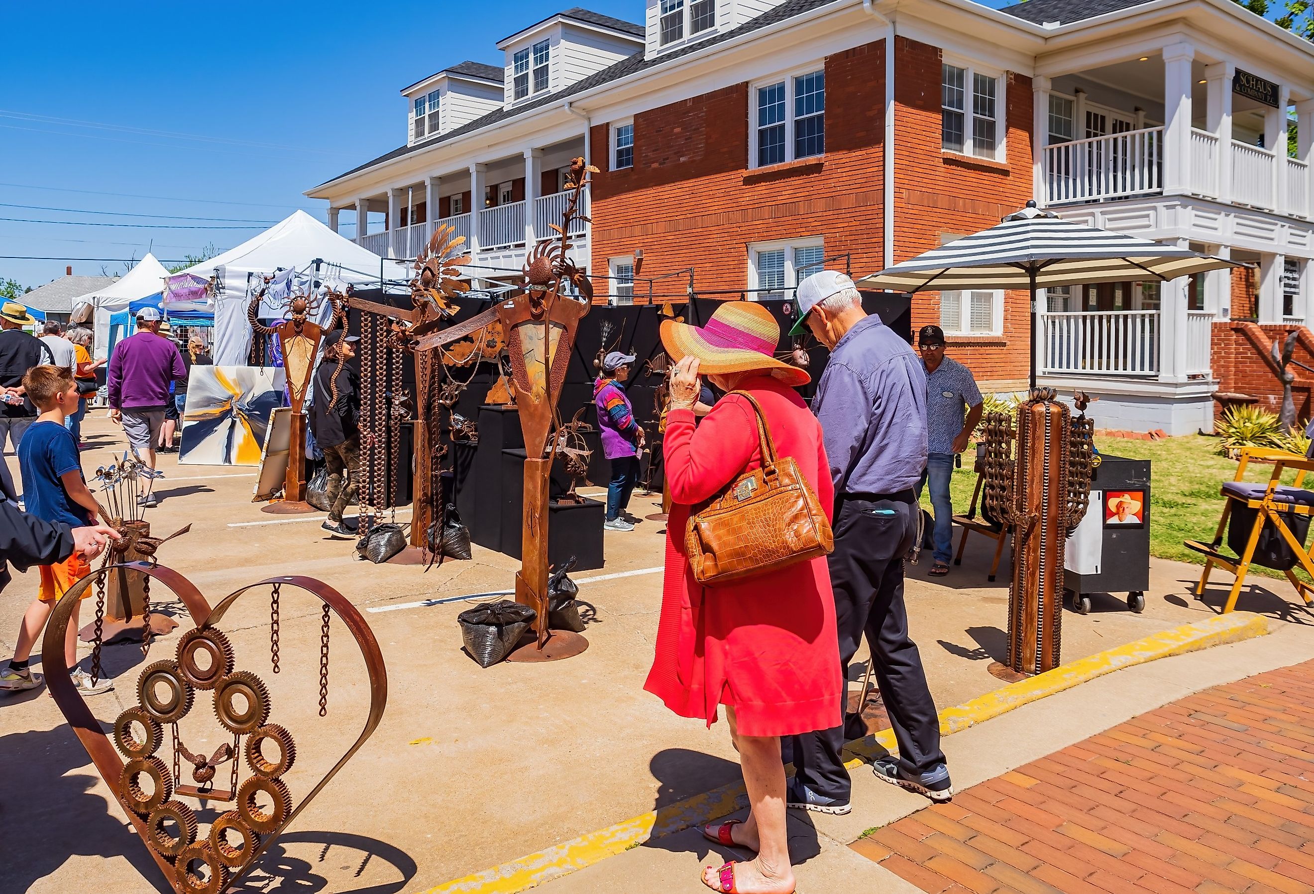 Downtown Edmond Art Festival, Oklahoma. Image credit Kit Leong via Shutterstock.com