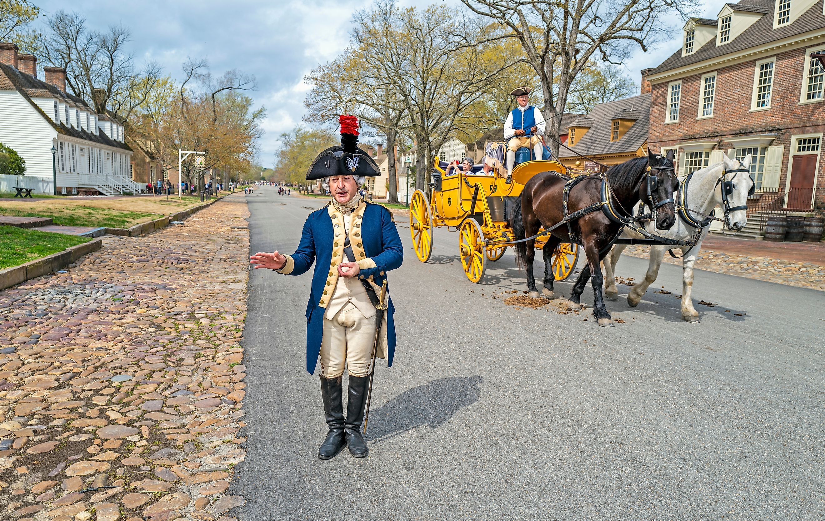 Downtown colonial Williamsburg, Virginia. Image credit: Stuart Monk / Shutterstock.com.
