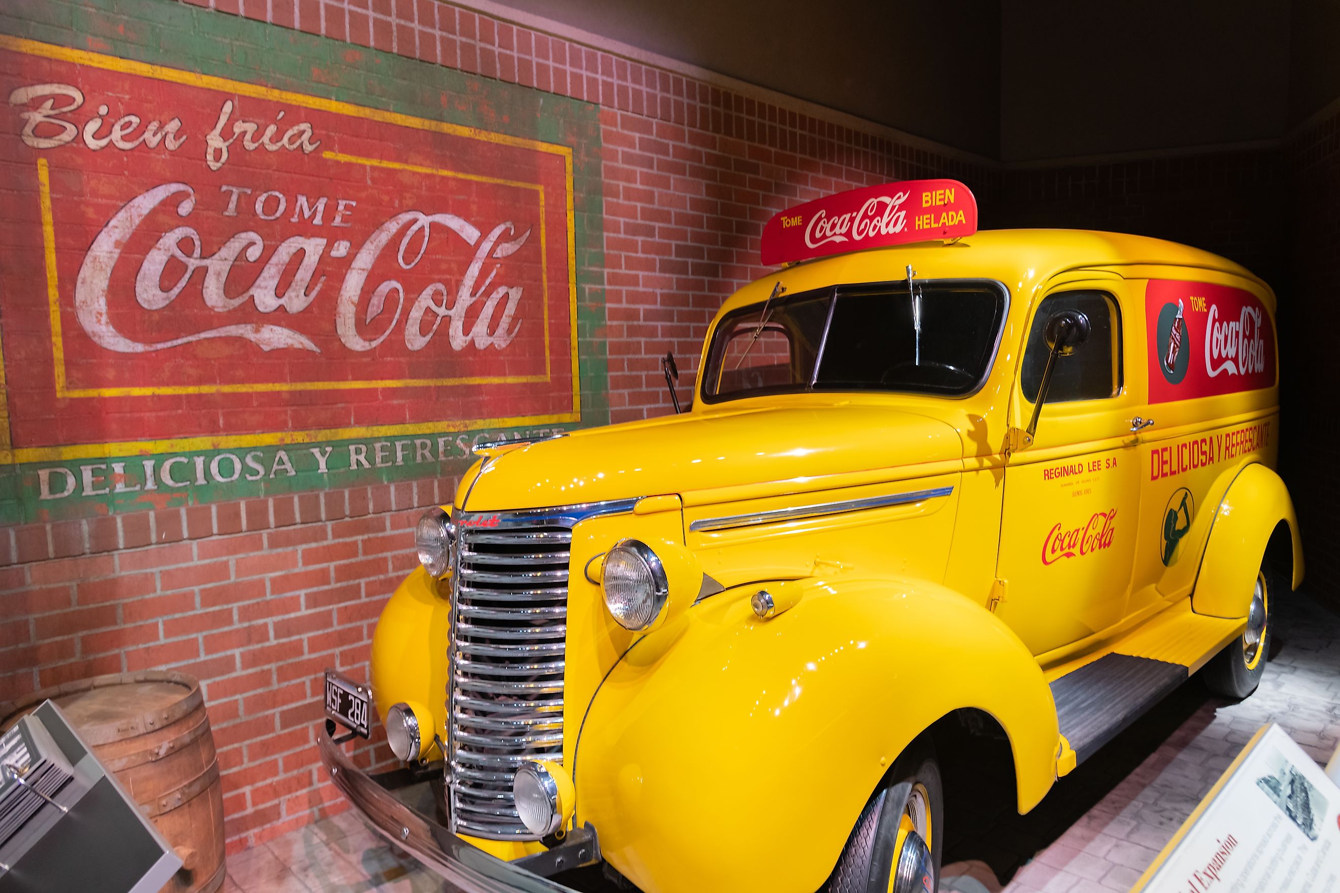 World of Coca-Cola Museum in Atlanta, Georgia. Editorial credit: Michael Gordon / Shutterstock.com