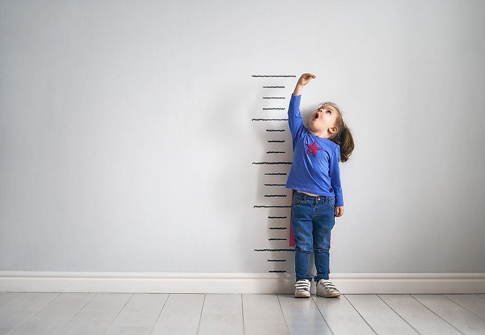 Many young American girls will grow up to be taller than previous generations of their family.