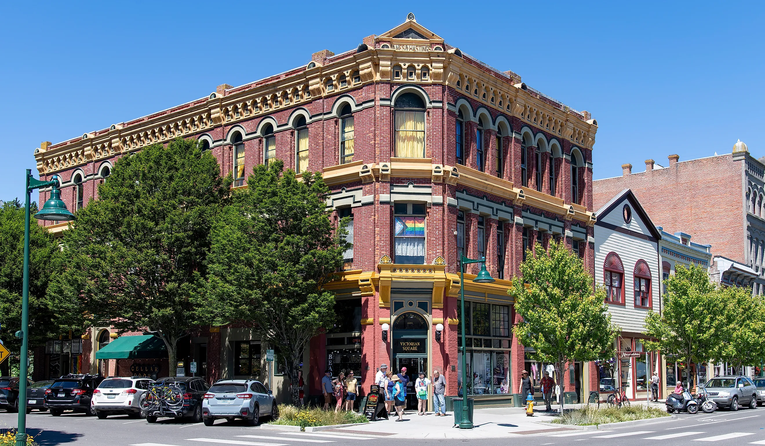 View of downtown Water Street in Port Townsend Historic District. Editorial credit: 365 Focus Photography / Shutterstock.com