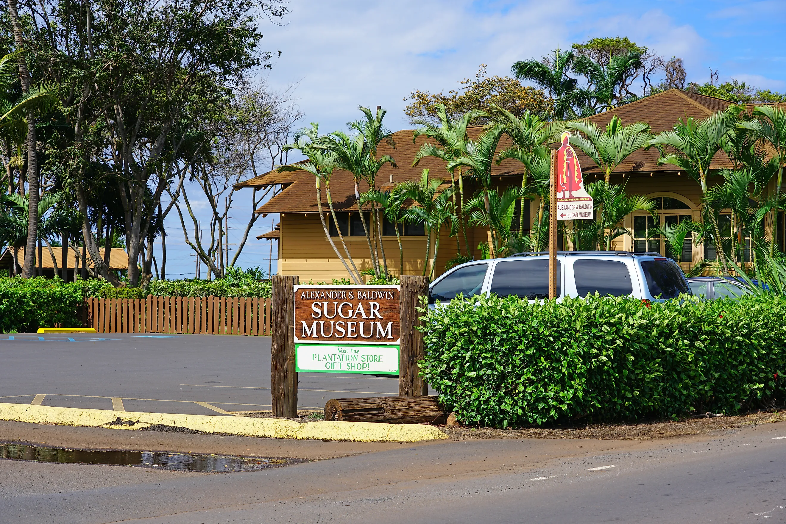 Alexander & Baldwin Sugar Museum, located in Puʻunene, Hawaii. Editorial credit: EQRoy / Shutterstock.com.