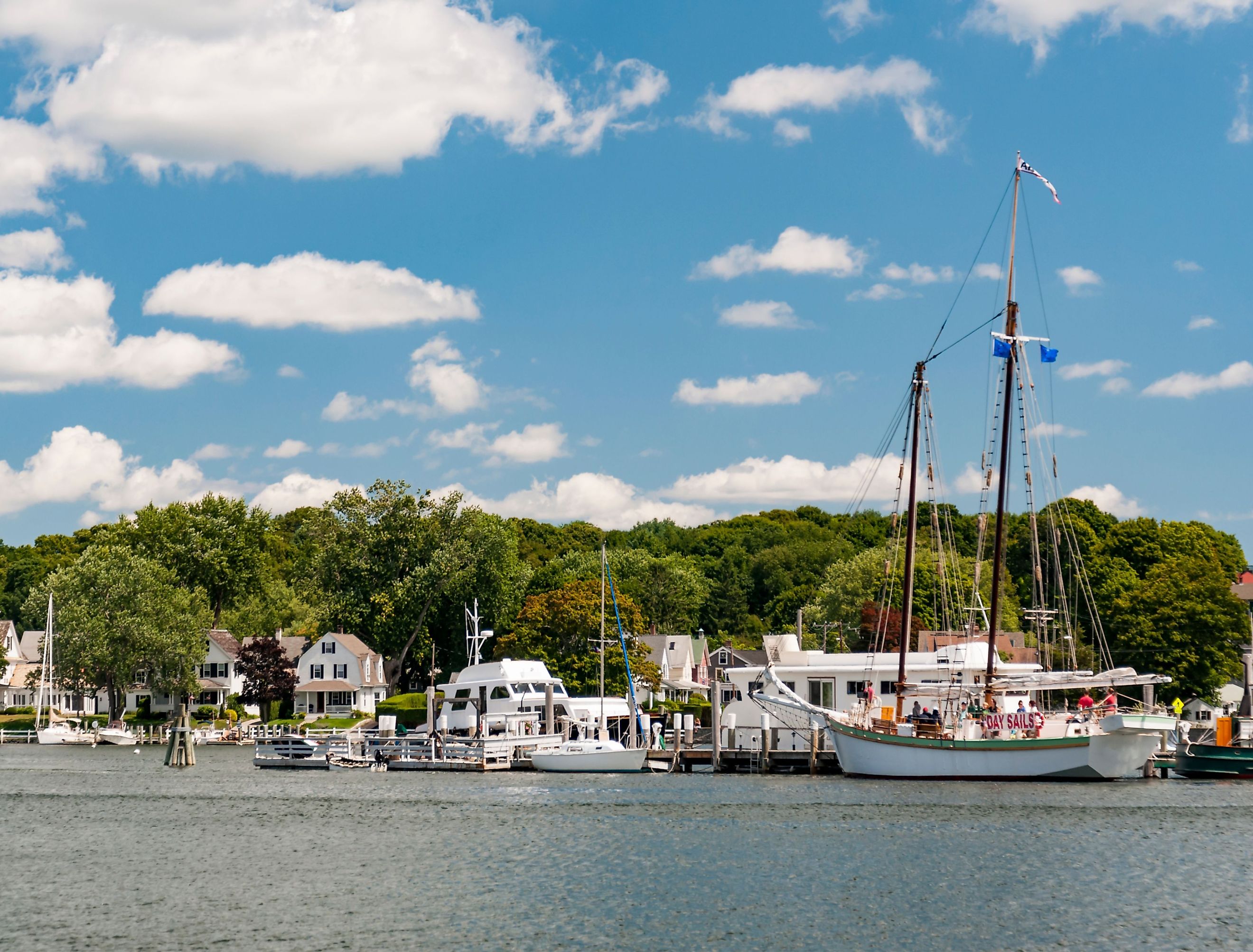 Mystic Seaport, Connecticut. Editorial credit: Enrico Della Pietra / Shutterstock.com