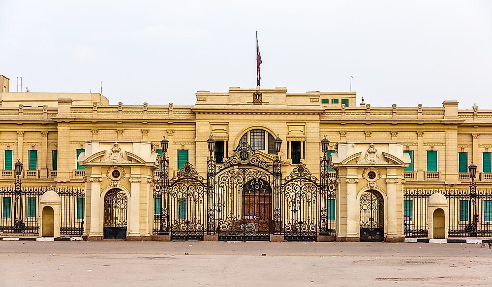Abdeen Palace, one of the residences of the President of Egypt.