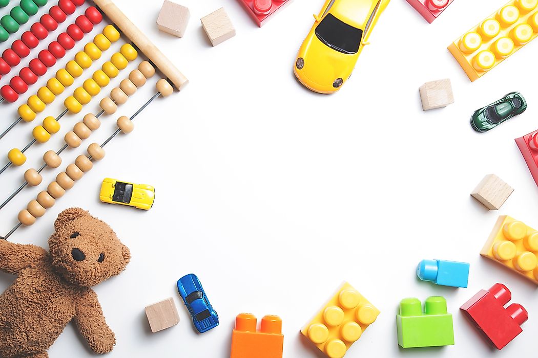 The amount spent on toys can very much vary on the cultural aspects of certain countries.