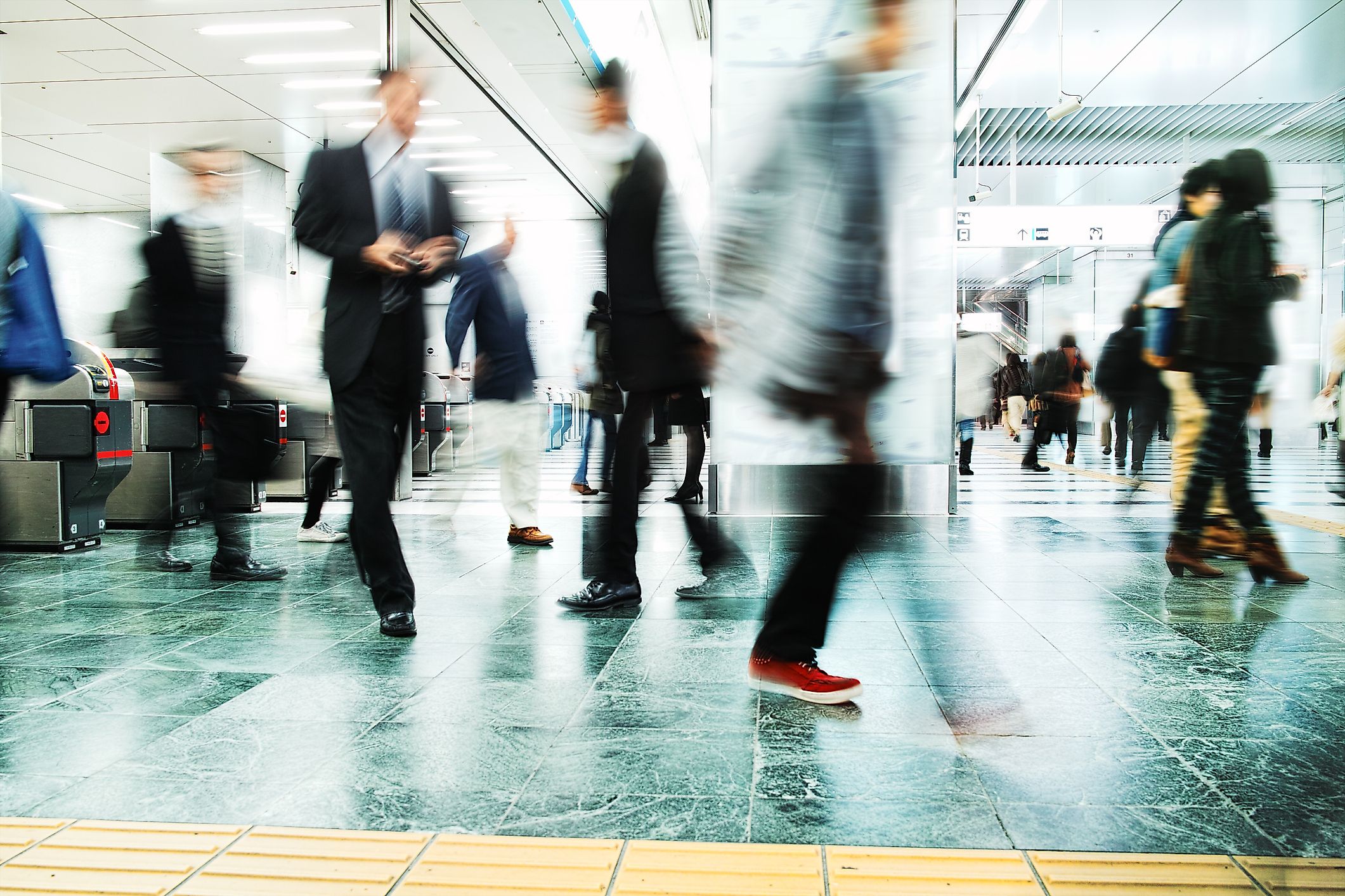A large international airport is an important component of the world's busiest cities.