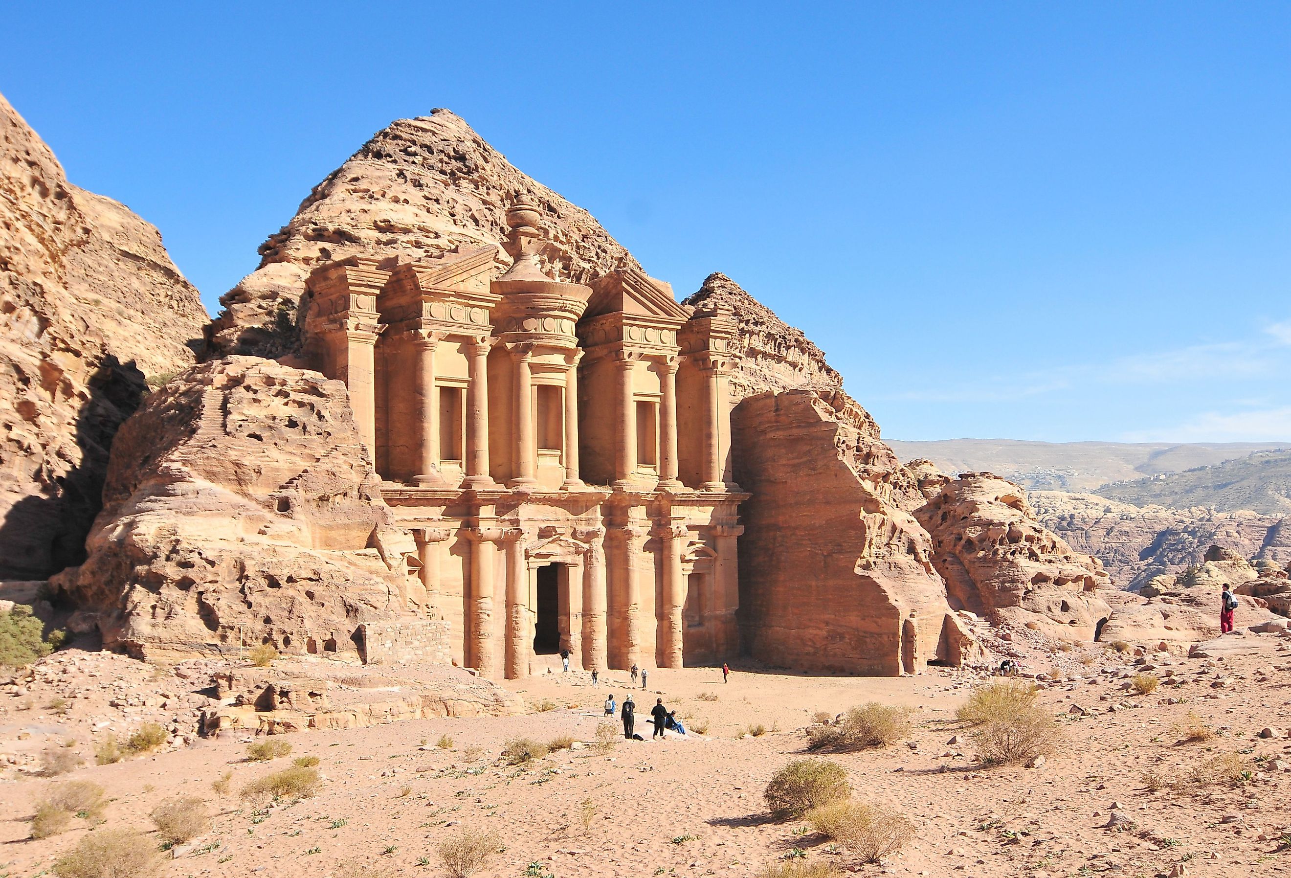 Ad Deir, The Monastery Temple of Petra, Jordan. Image credit Felix Lipov via Shutterstock
