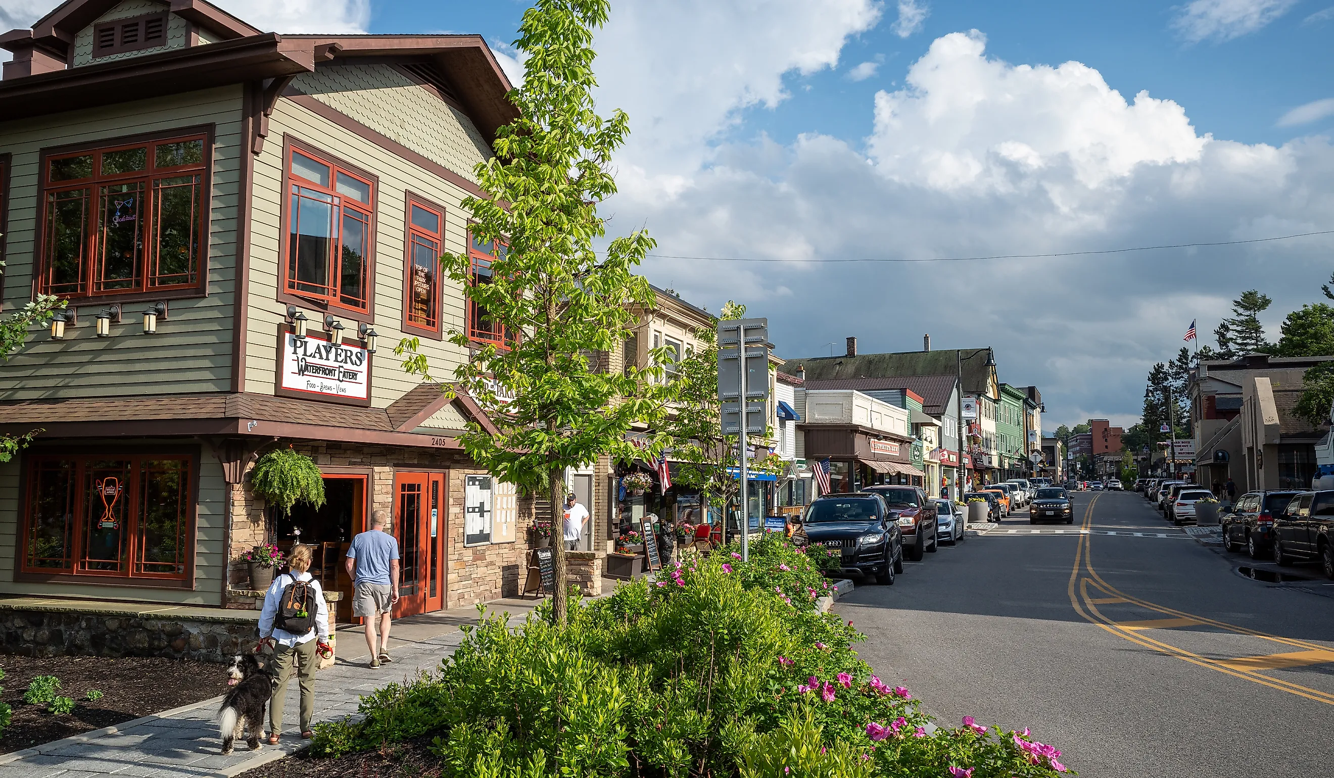 Downtown Lake Placid, New York. Image credit Karlsson Photo via Shutterstock