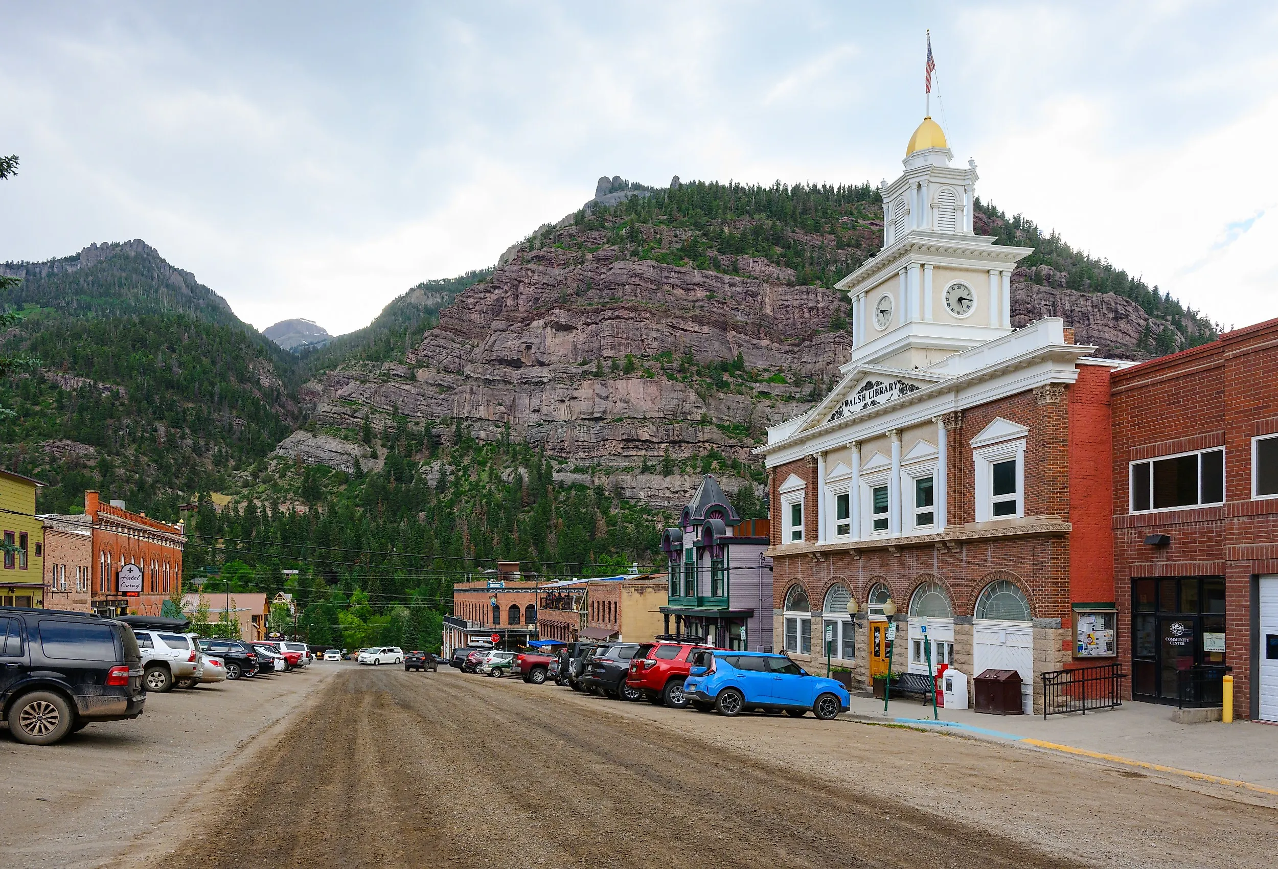 Downtown Ouray, Colorado. Image credit Ian Dewar Photography via Shutterstock