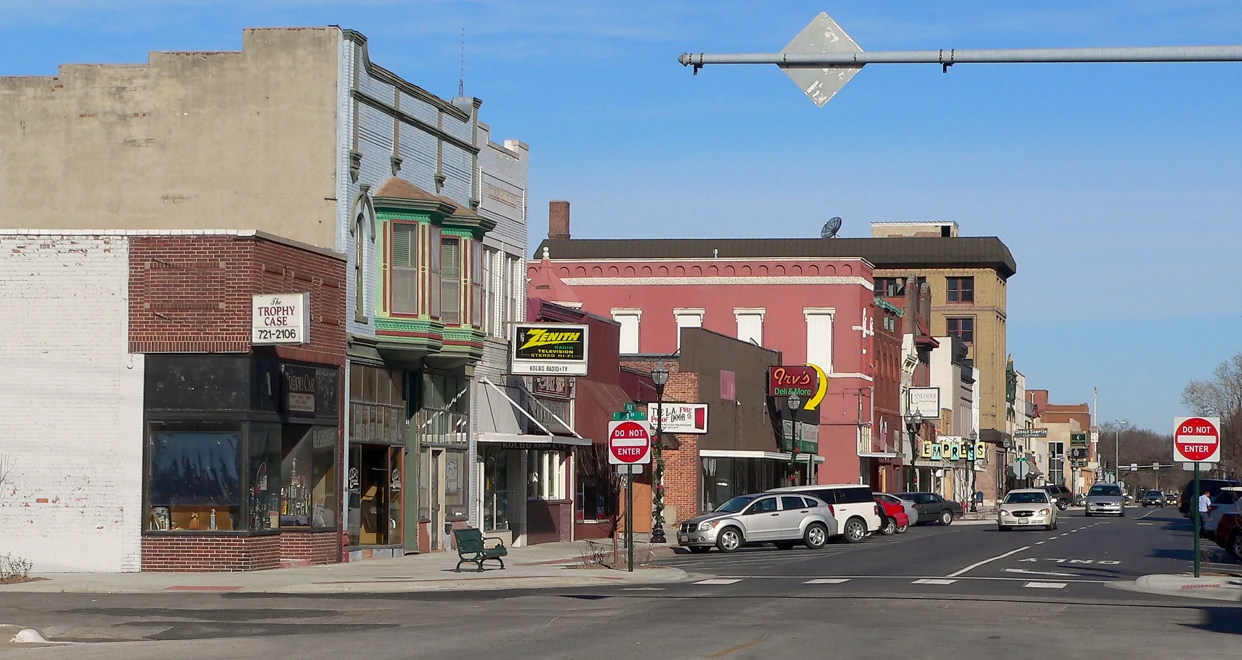 Downtown Fremont, Nebraska. Image credit: Ammodramus via Wikimedia Commons.