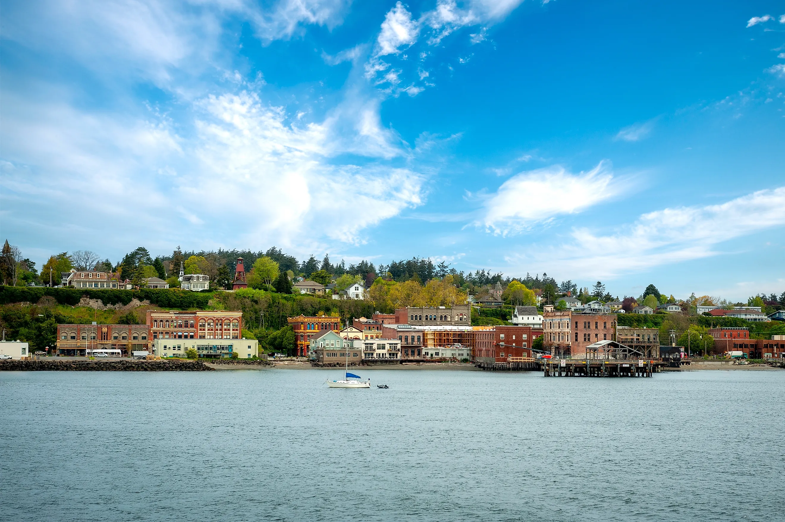 The charming town of Port Townsend, Washington.