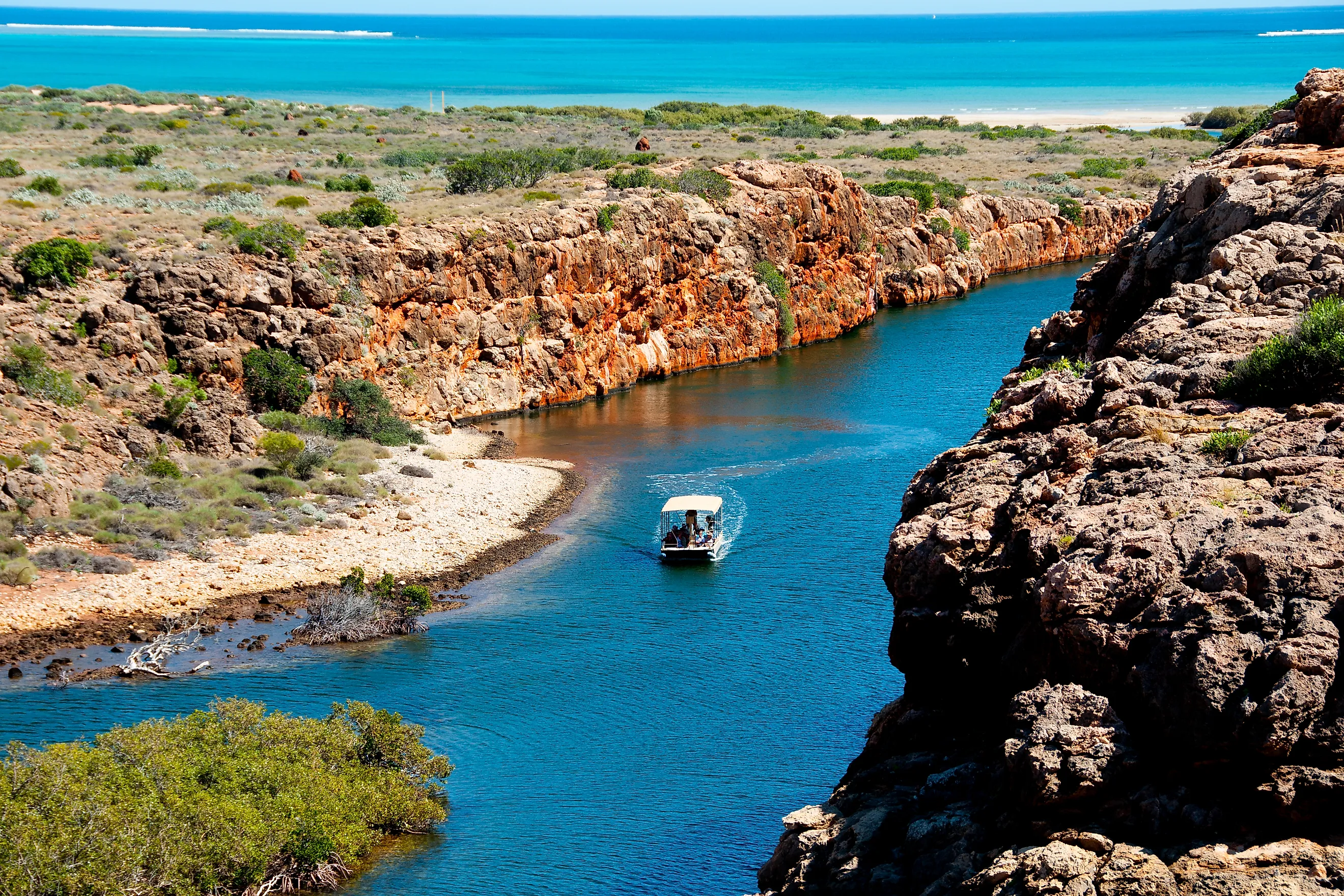 Yardie Creek Gorge near Exmouth, Australia.