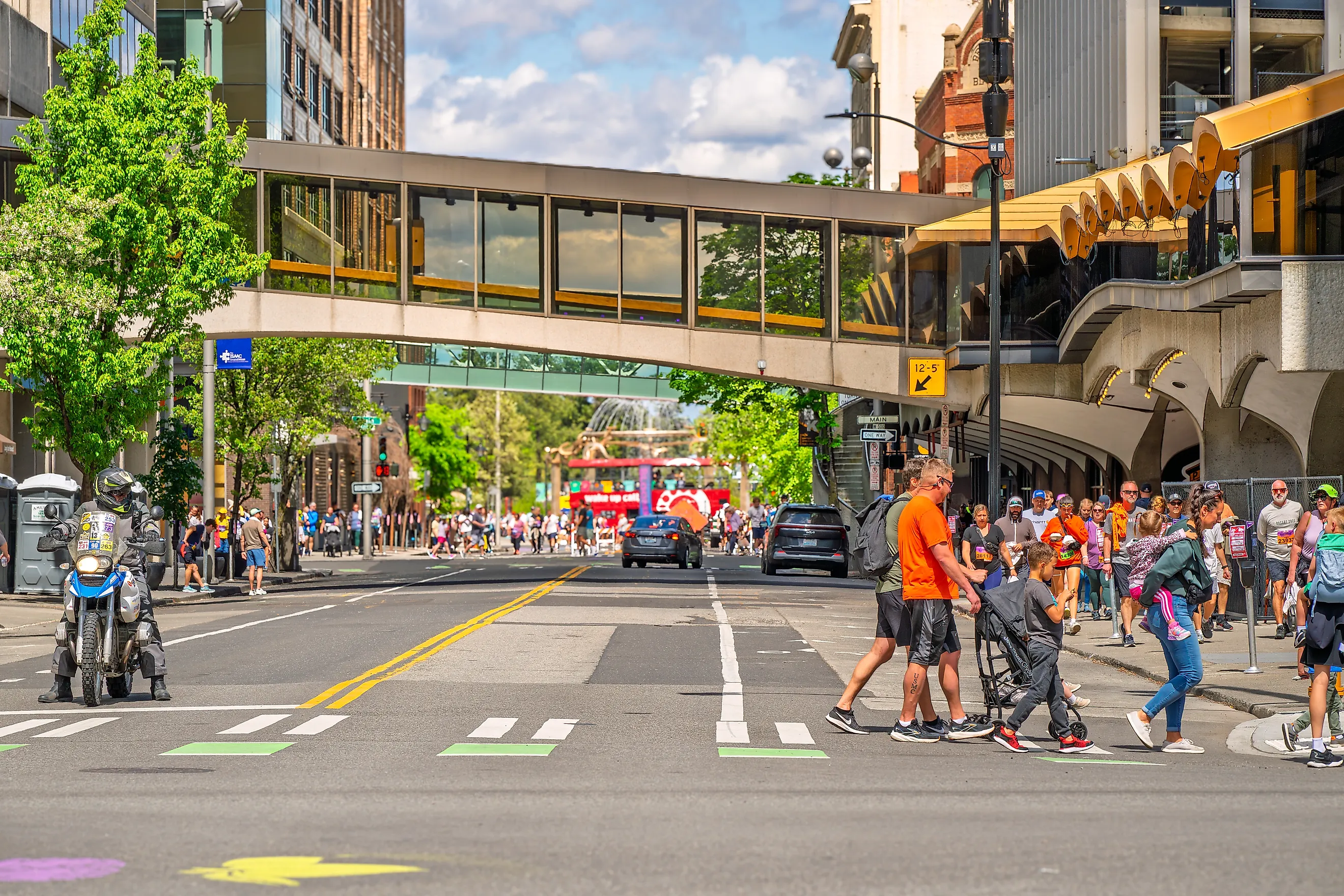 Downtown Spokane, Washington. Image by Kirk Fisher via Shutterstock. 