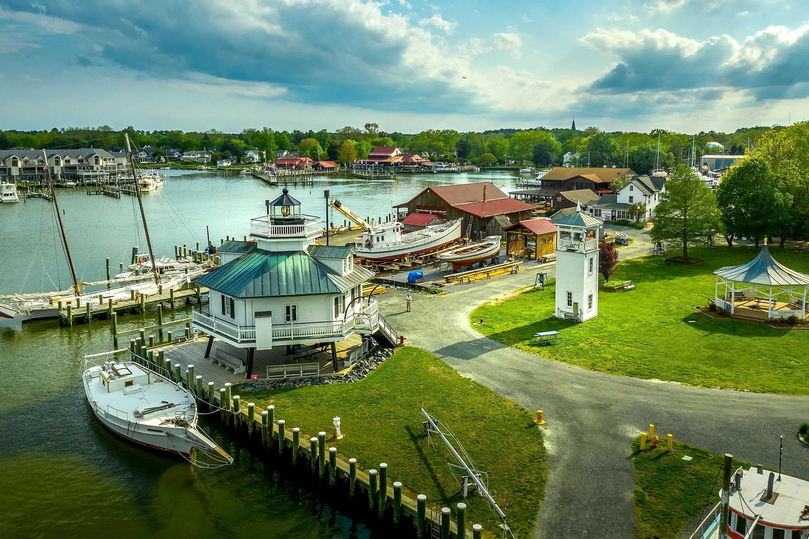 The beautiful St. Michaels, Maryland.