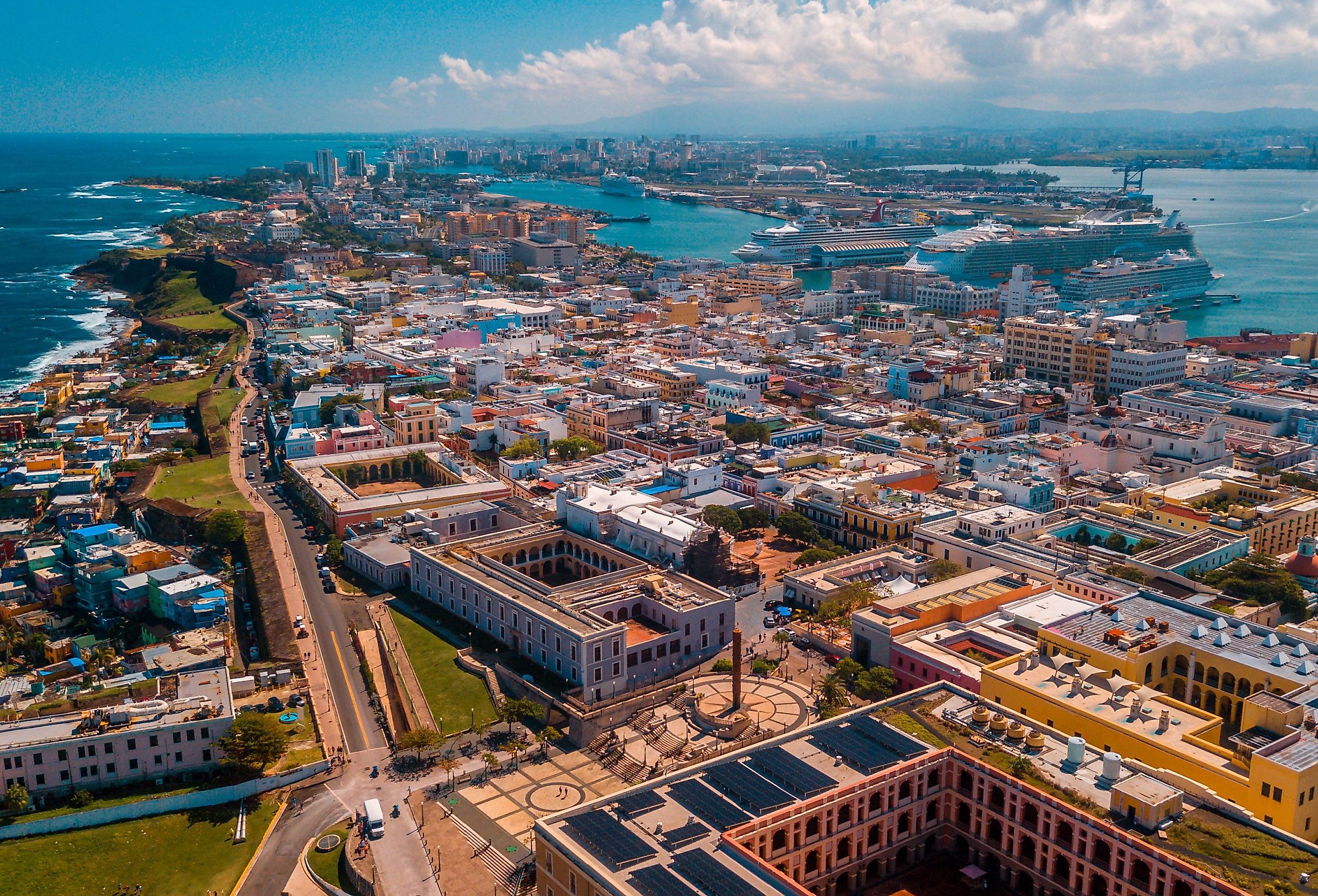 San Juan, Puerto Rico, Caribbean Sea. Image credit Bogdan Dyiakonovych via Shutterstock