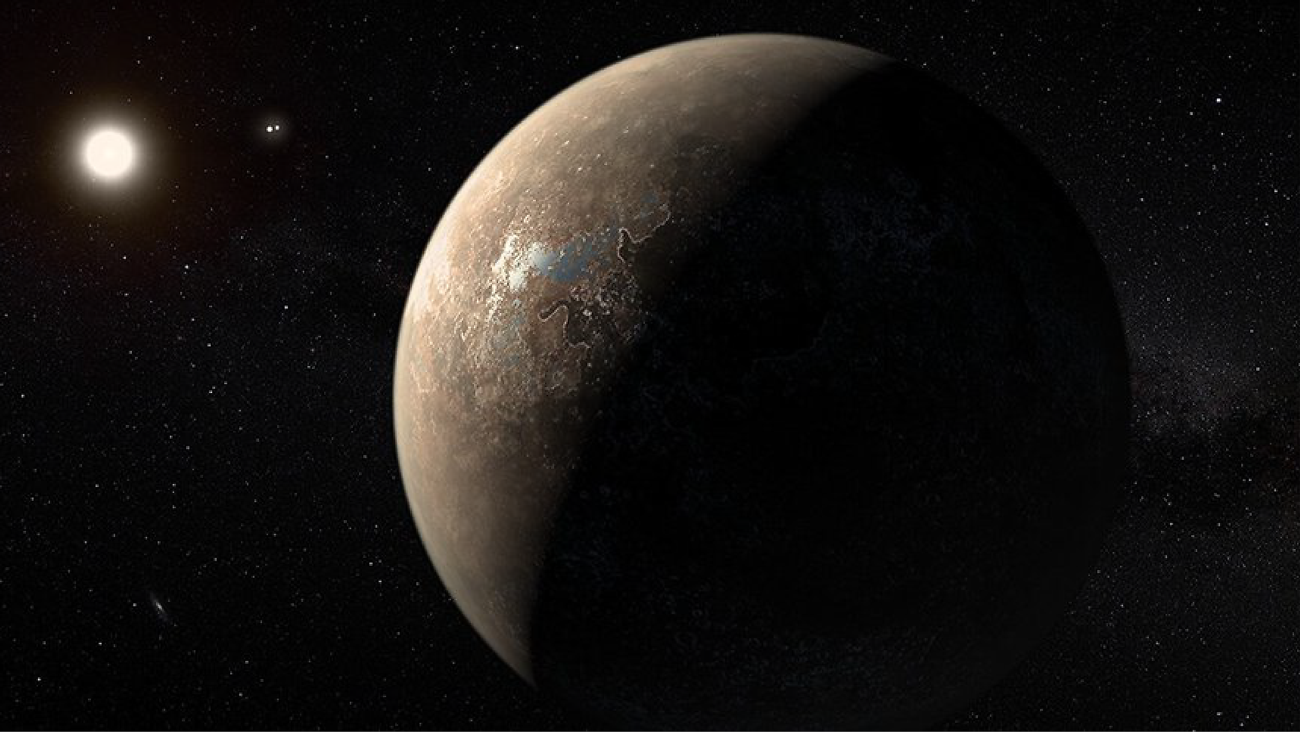 An Illustration of Proxima Centauri b, NASA