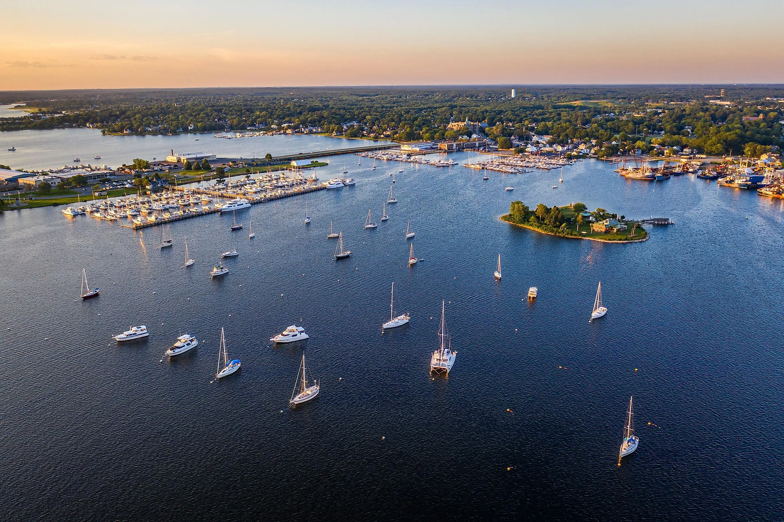 New Bedford Harbor Popes Island