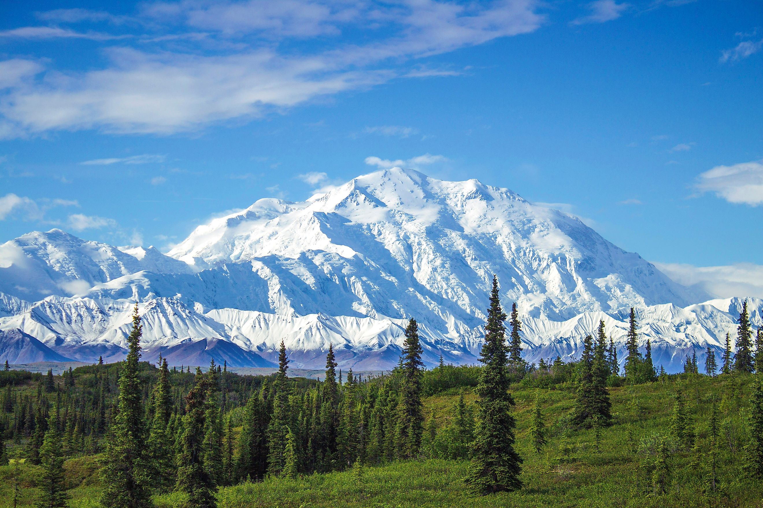 Mount Denali, Alaska, US.