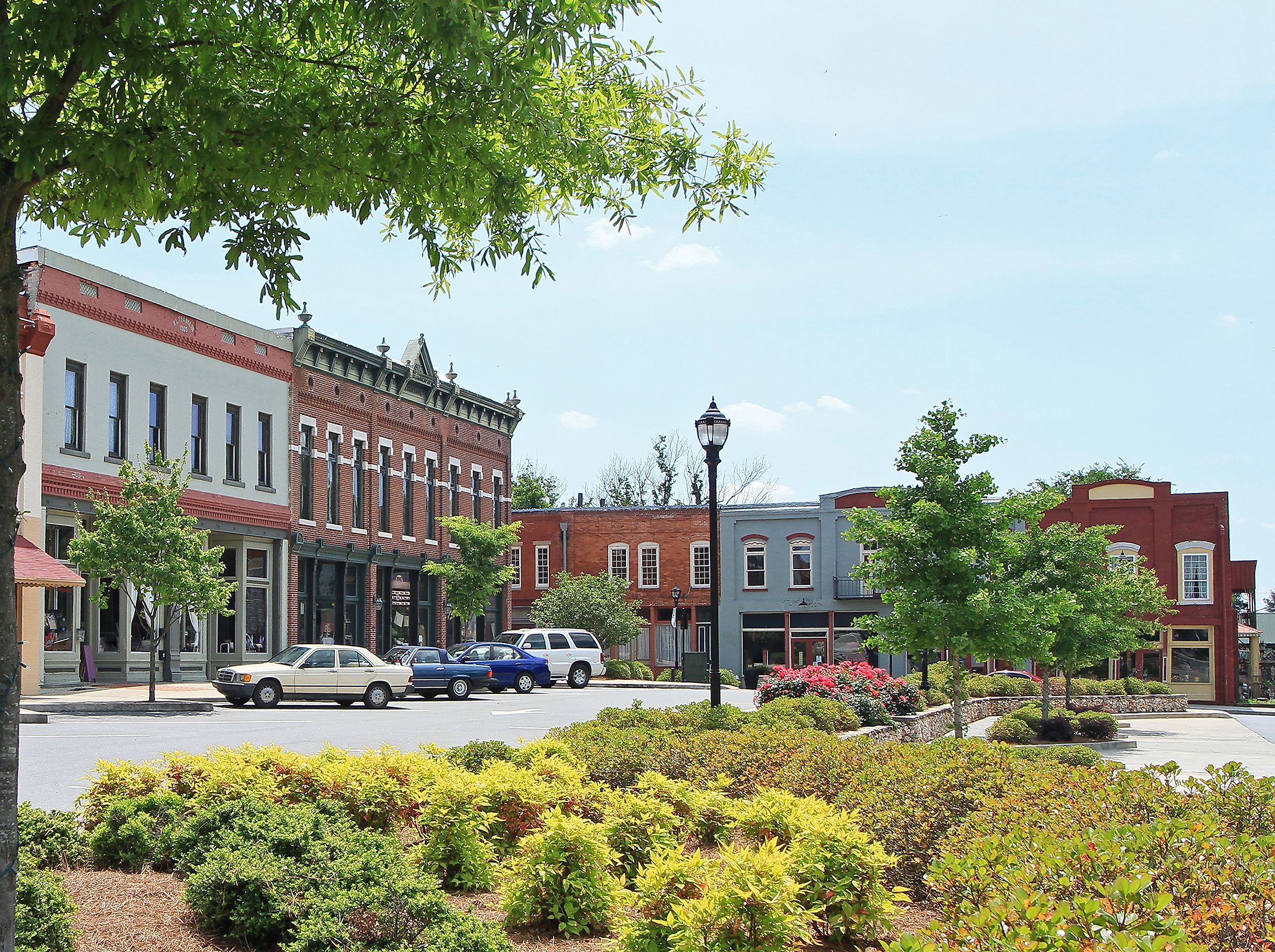 Downtown Adairsville, Georgia.