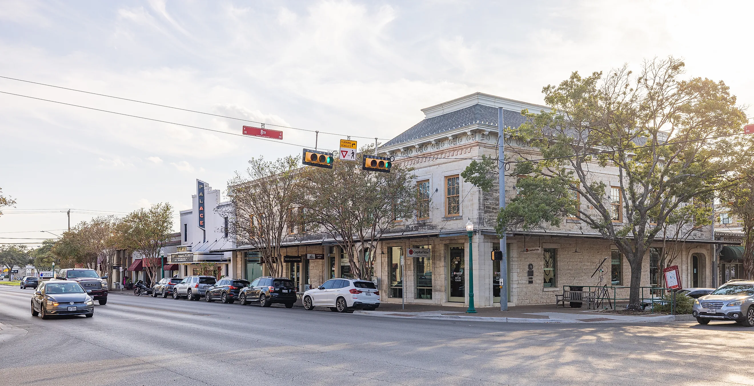 Austin Street in Georgetown, Texas. (Image Credit: Roberto Galan via Shutterstock.com)