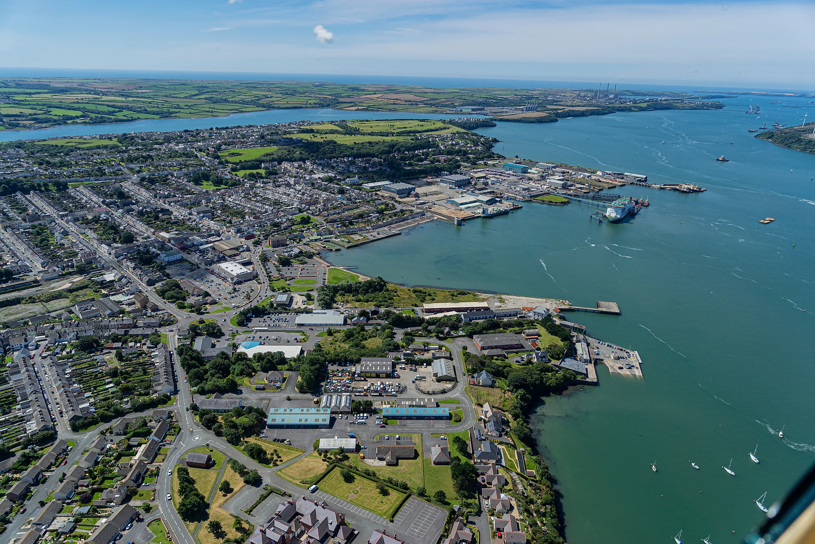 Milford Haven, Wales,