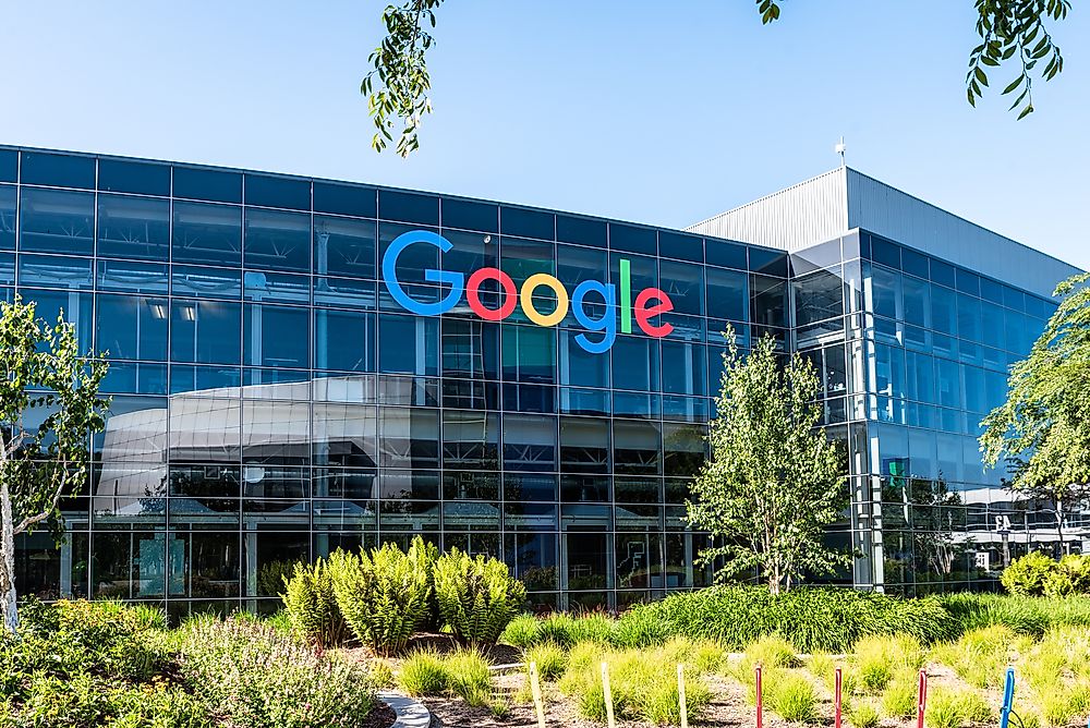 The headquarters of Google. Editorial credit: Uladzik Kryhin / Shutterstock.com.