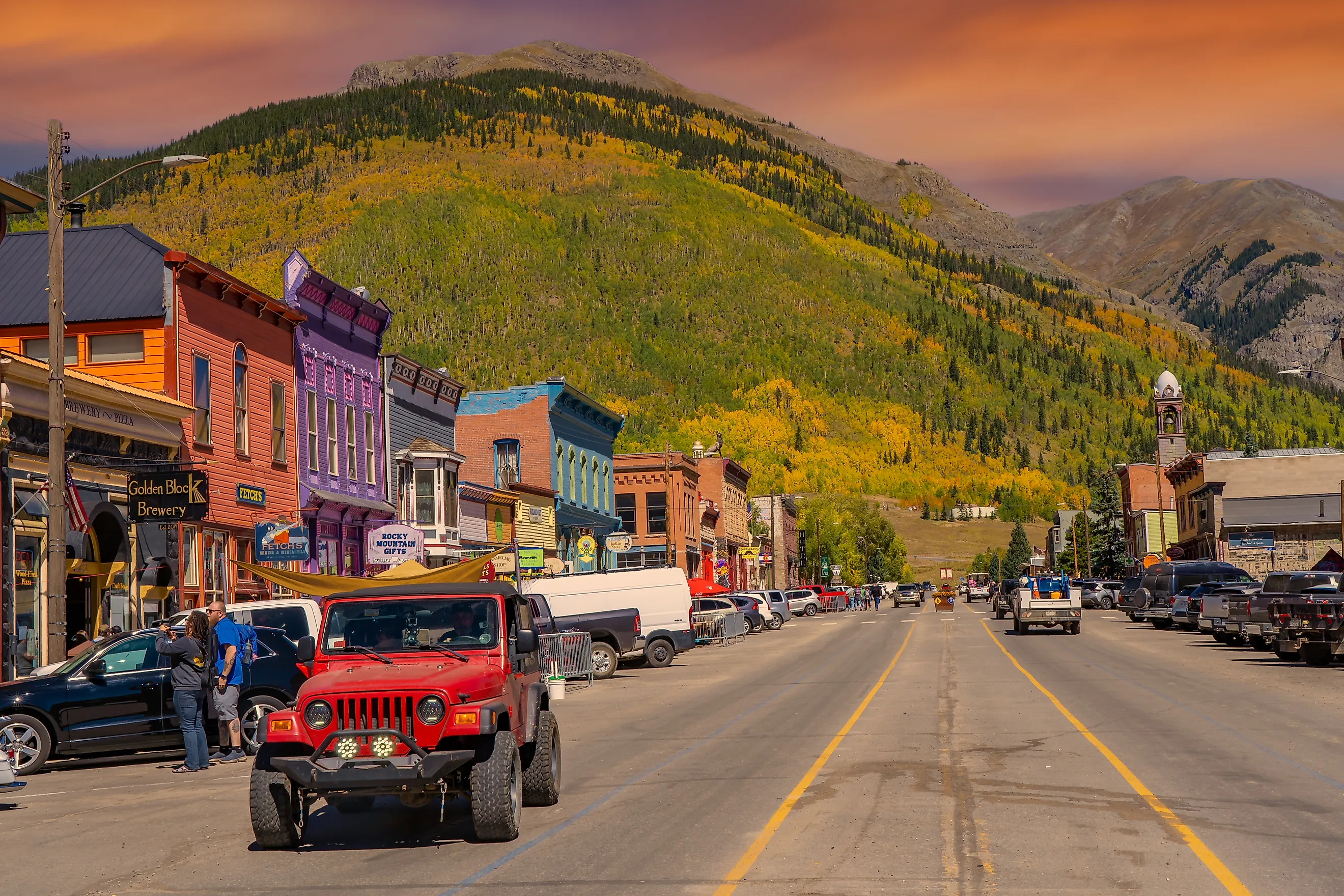 The Main Street of Silverton, Colorado. Editorial credit: Bob Pool / Shutterstock.com. 