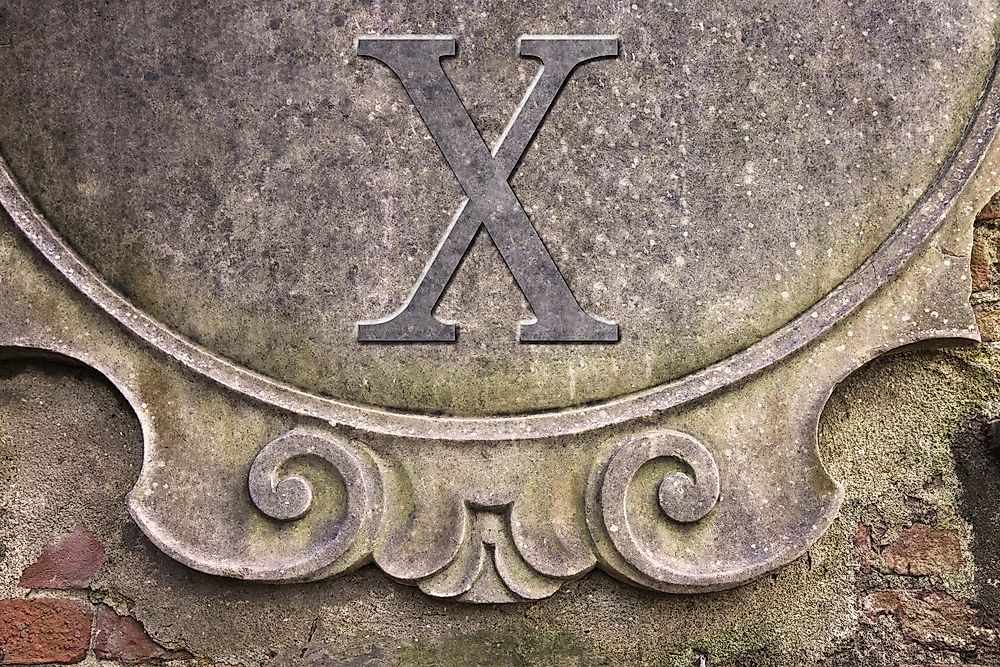 There are several variants of Roman numerals, but the most common one is the standard form.
