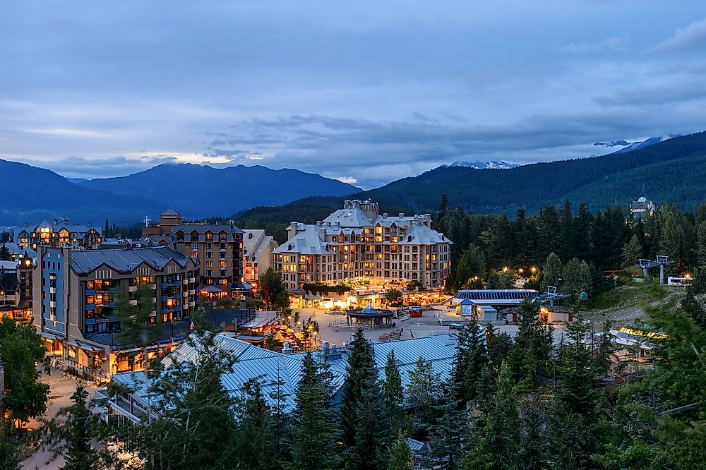 The village of Whistler.