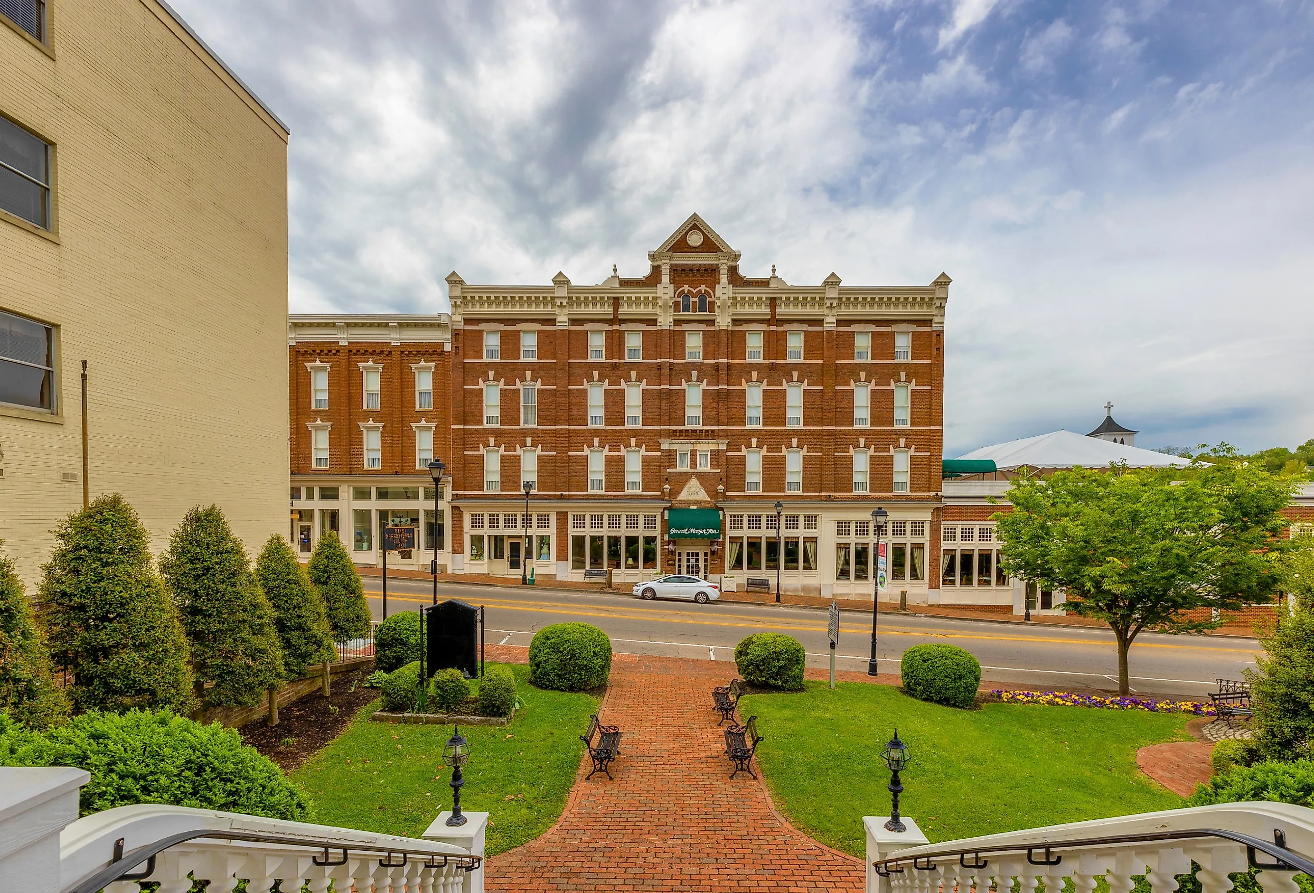 Historic district of Greeneville, Tennessee. Image credit Dee Browning via Shutterstock.com