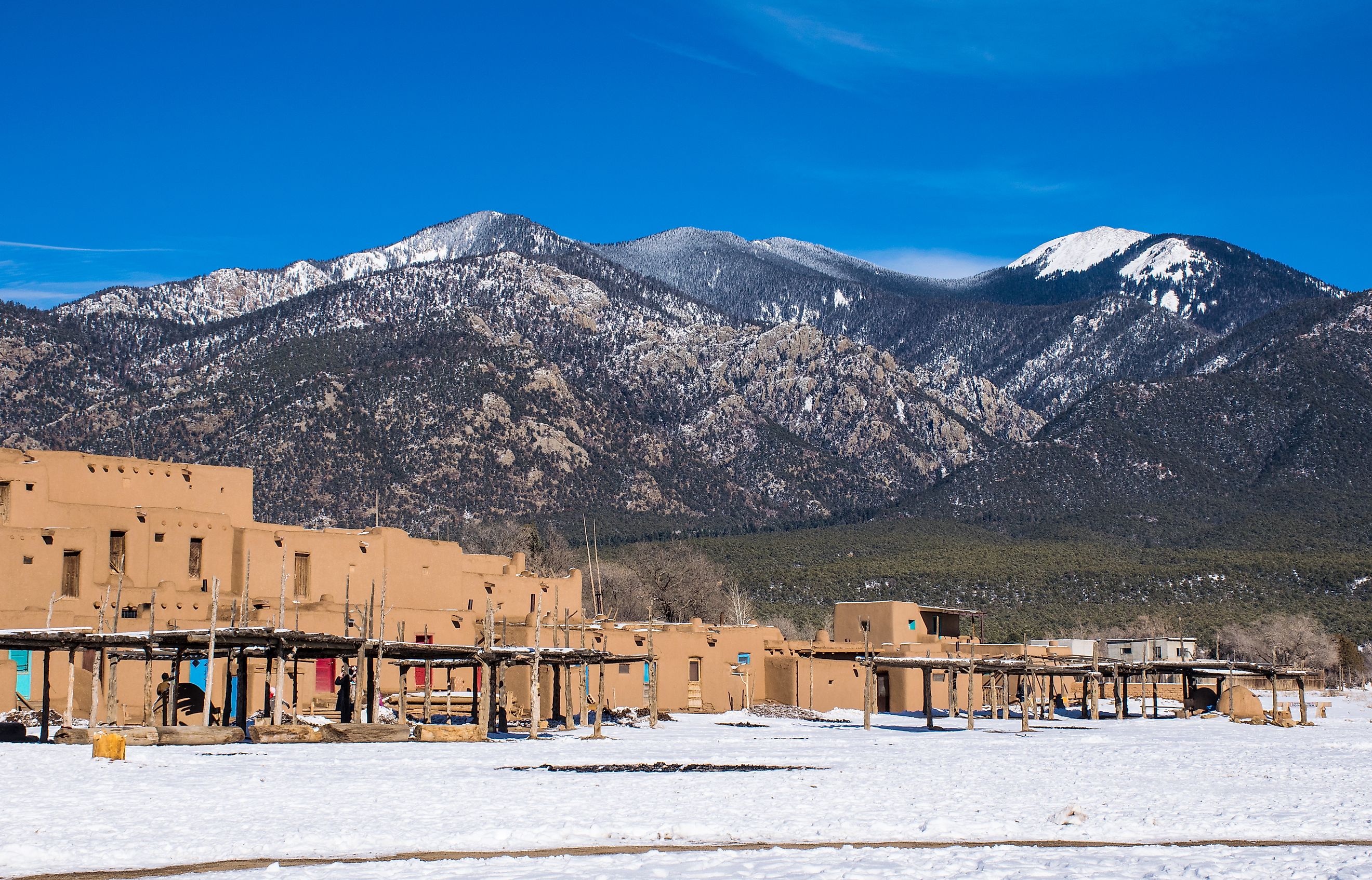 Taos Pueblo, New Mexico.