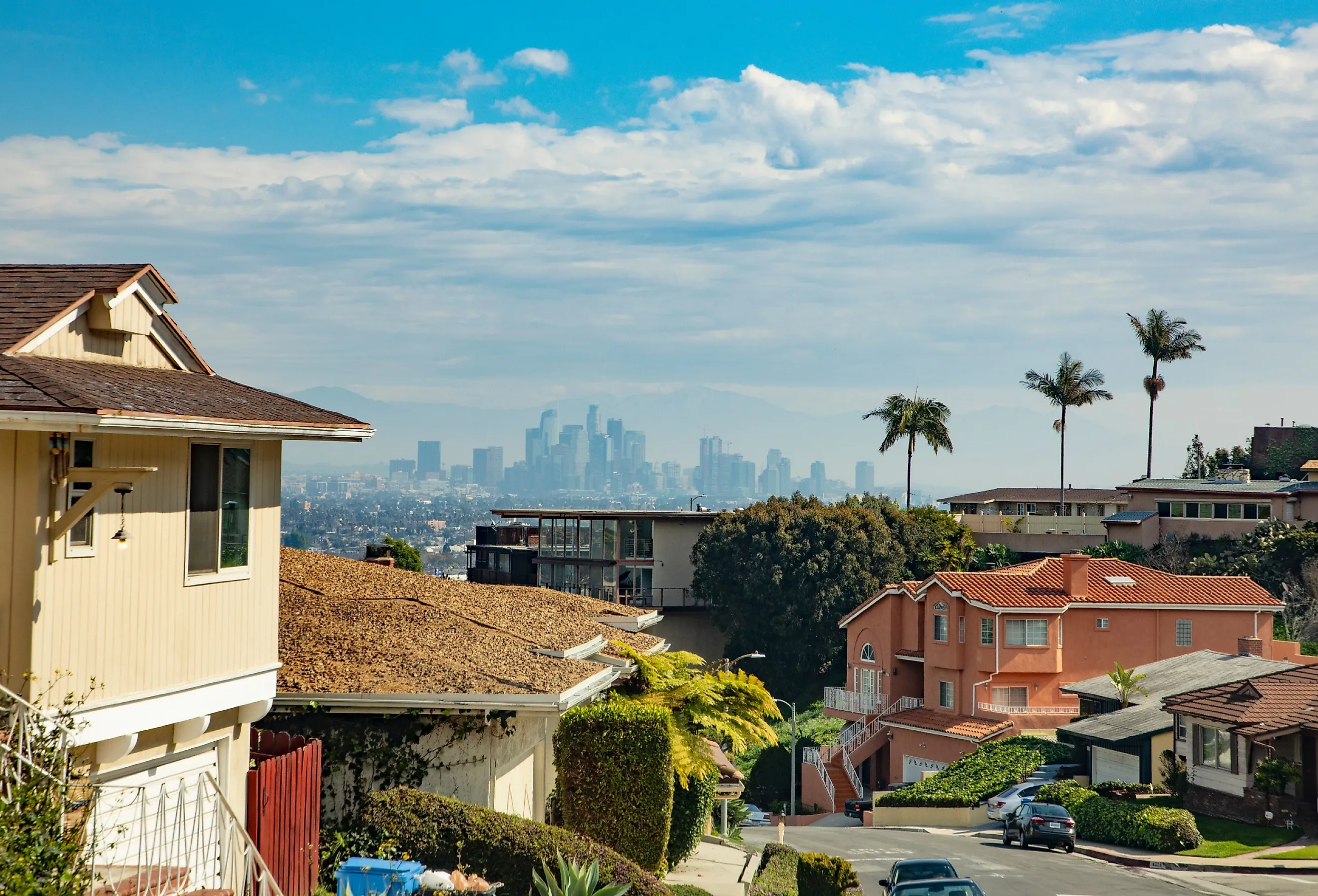 Beautiful living area in Crenshaw, Los Angeles. Image credit travelview via Shutterstock