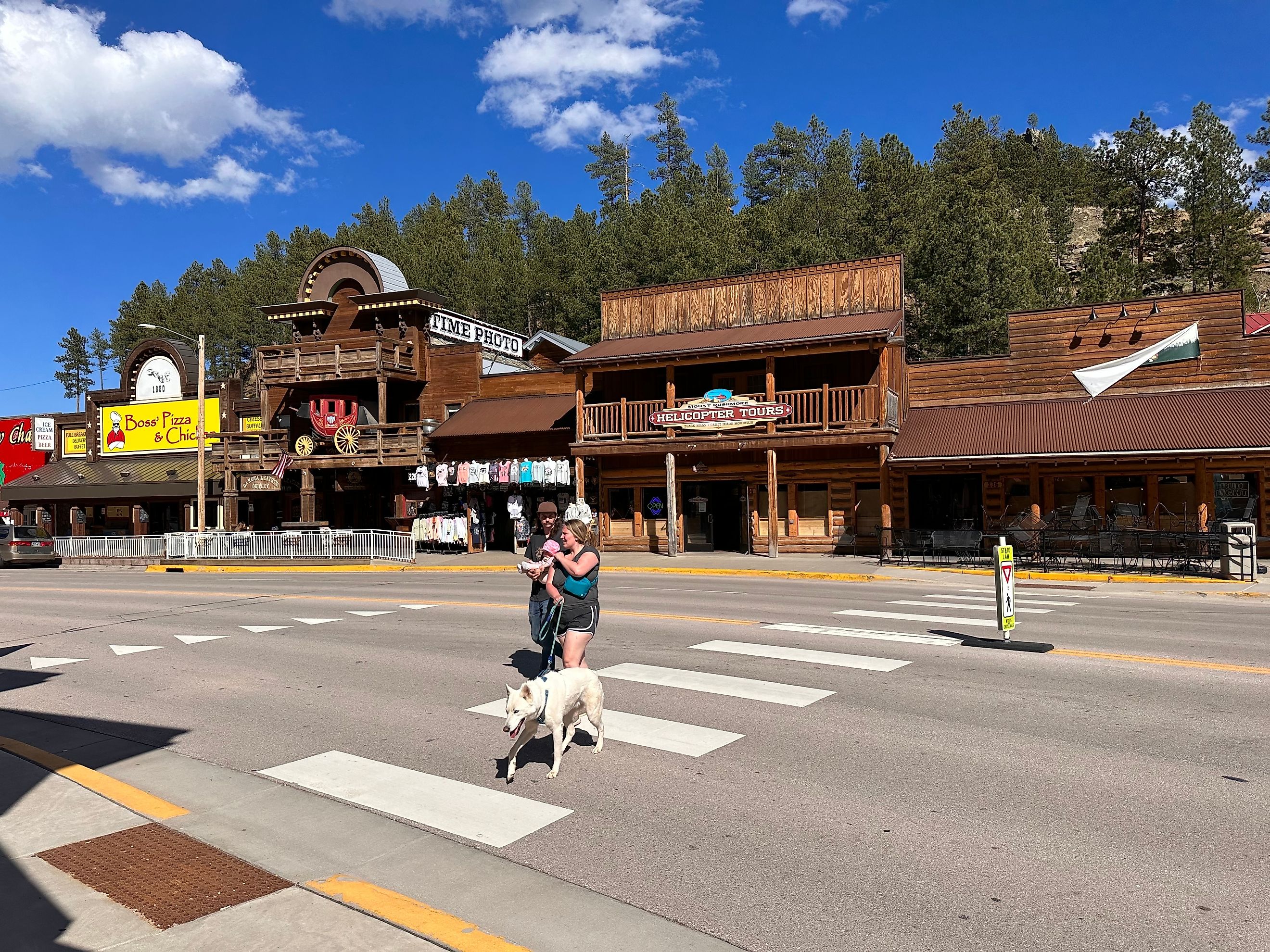 Famous Keystone town near Mount Rushmore in the Black Hills area of South Dakota, USA. Lissandra Melo via Shutterstock